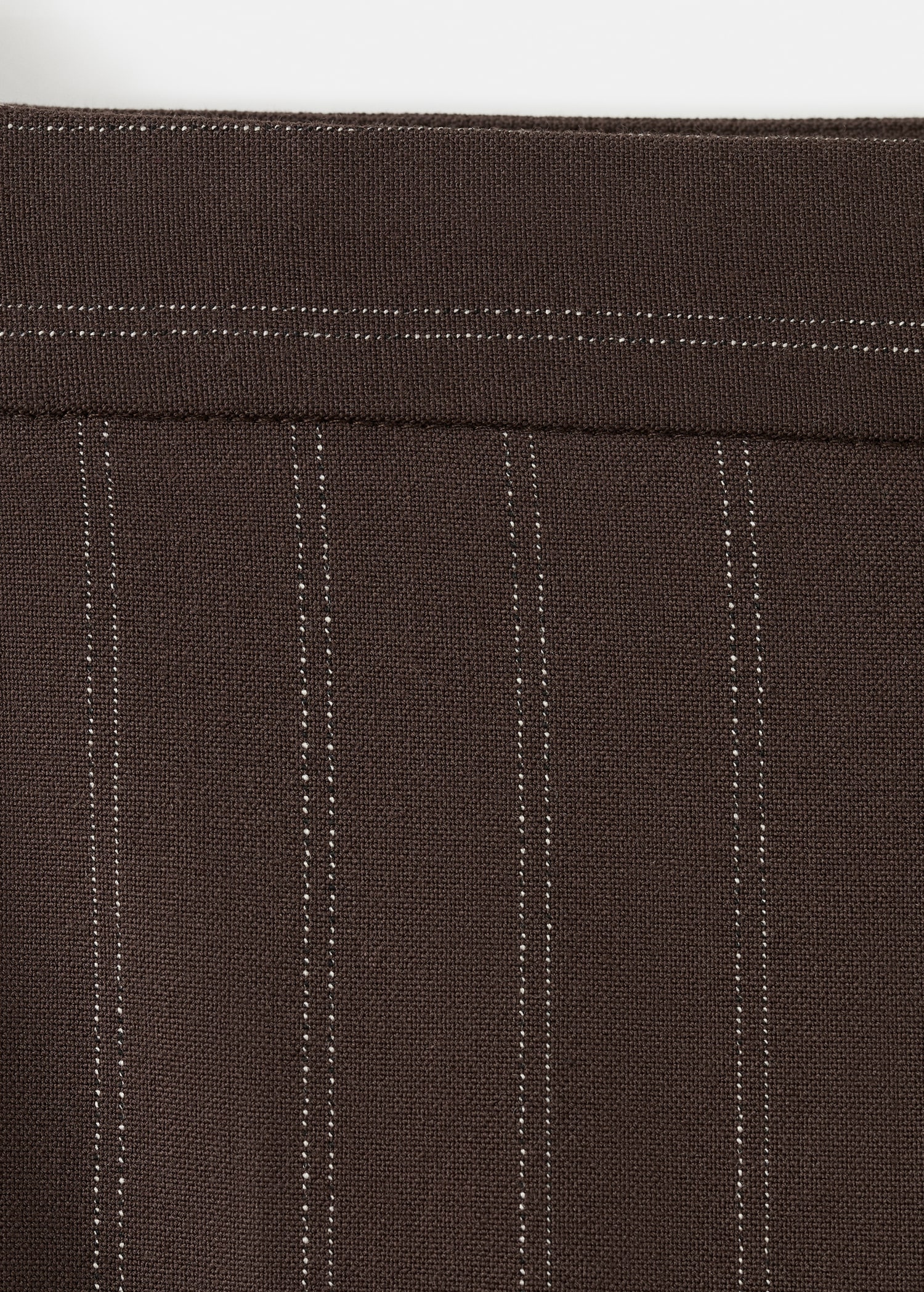 Pinstripe Suit Trousers