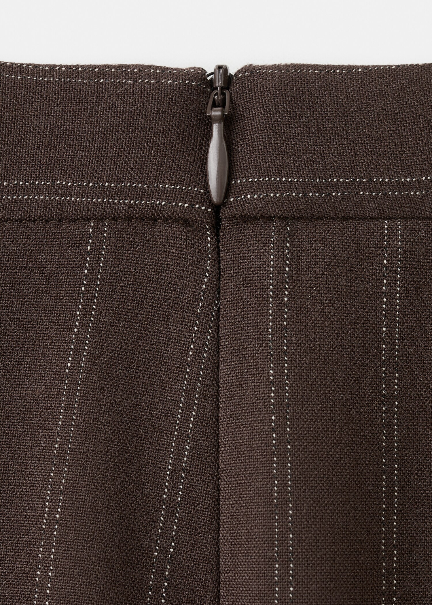 Pinstripe suit trousers - Details of the article 8