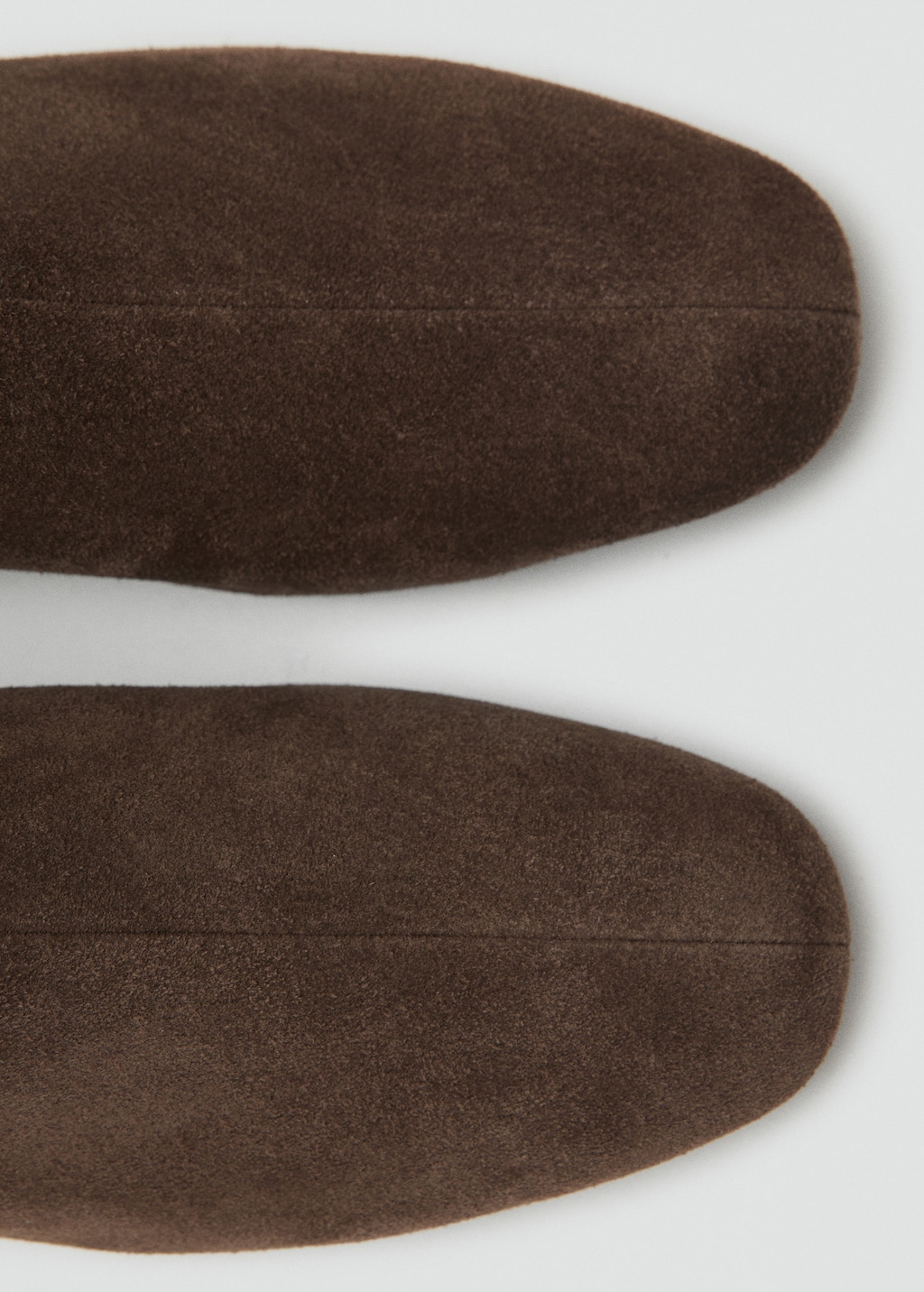 Mango Suede ankle boots with round toe