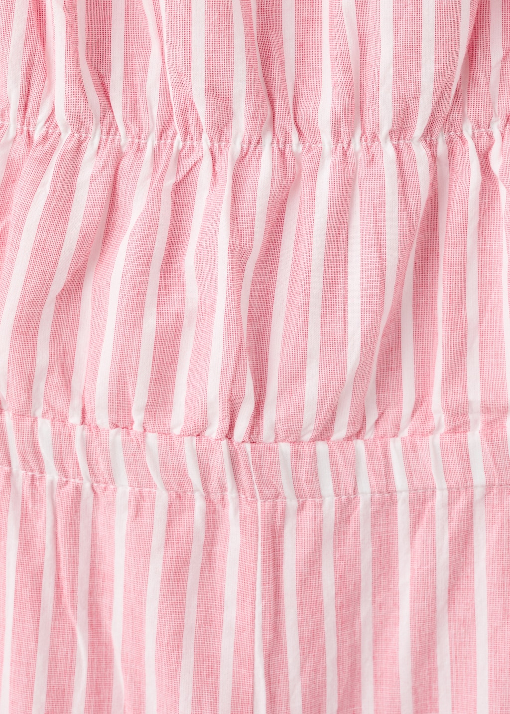 Striped jumpsuit with opening