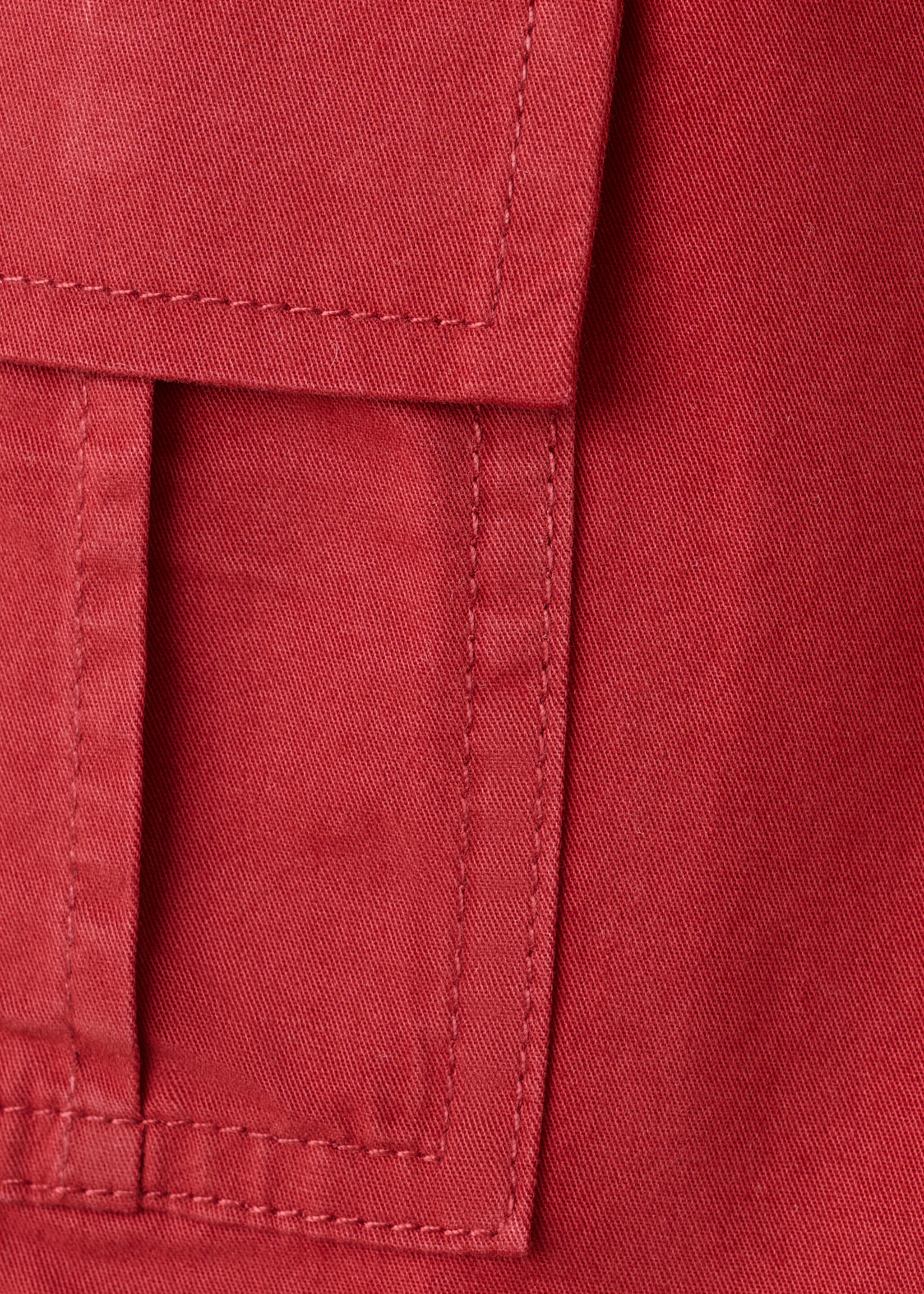 Cargo Bermuda shorts - Details of the article 0, Red. Ref: 27071508-00.