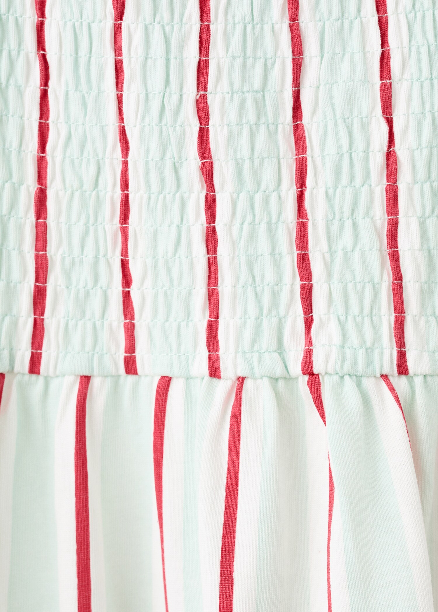 Ruffled striped dress - Details of the article 8