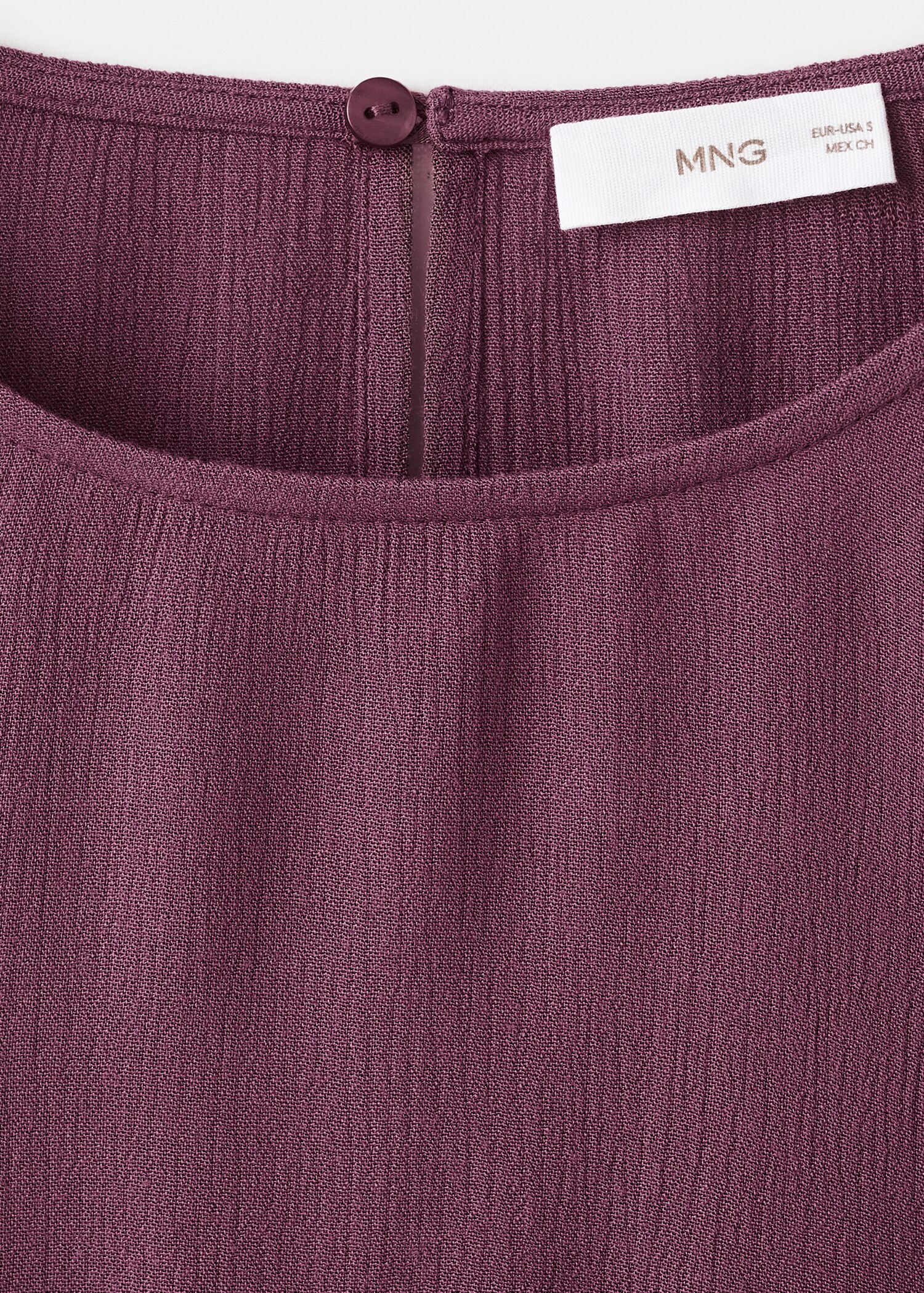 Blusa fluida fruncida - Detalle del artículo 8