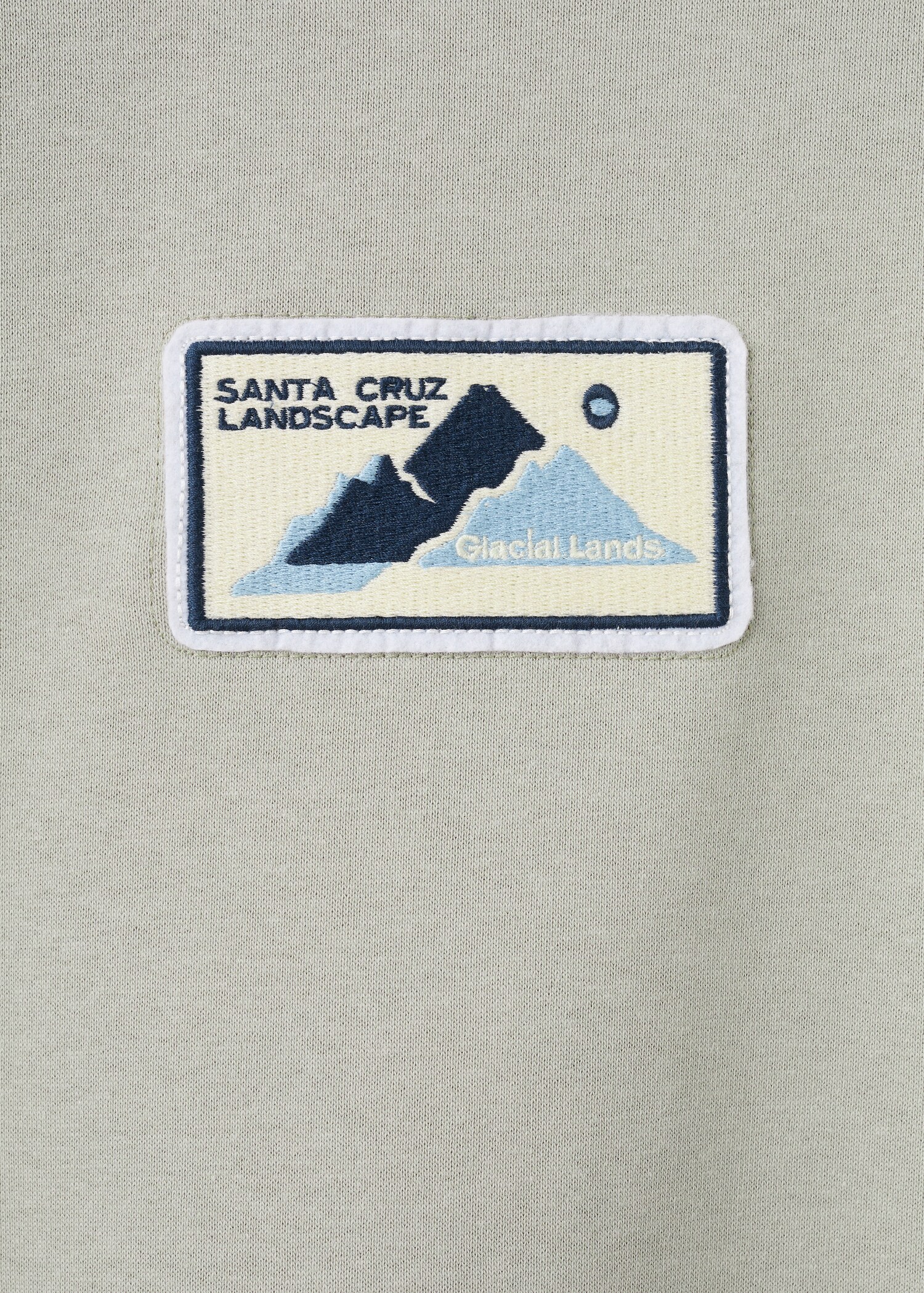 Patch cotton sweatshirt - Details of the article 0