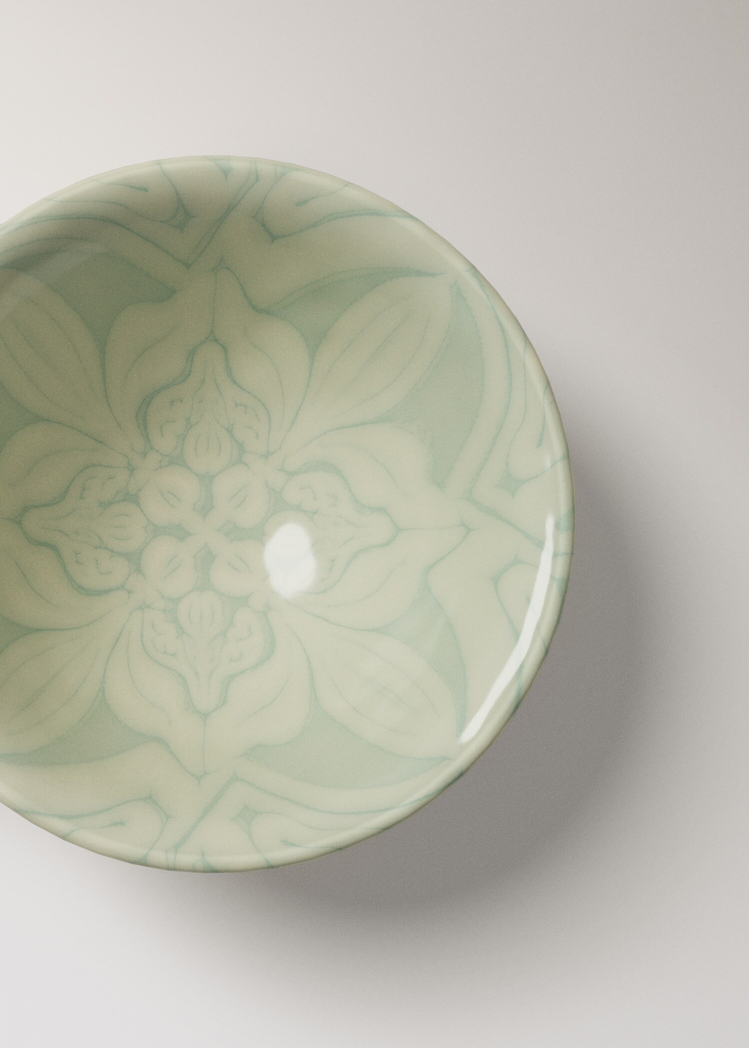 Floral gres bowl - Details of the article 1