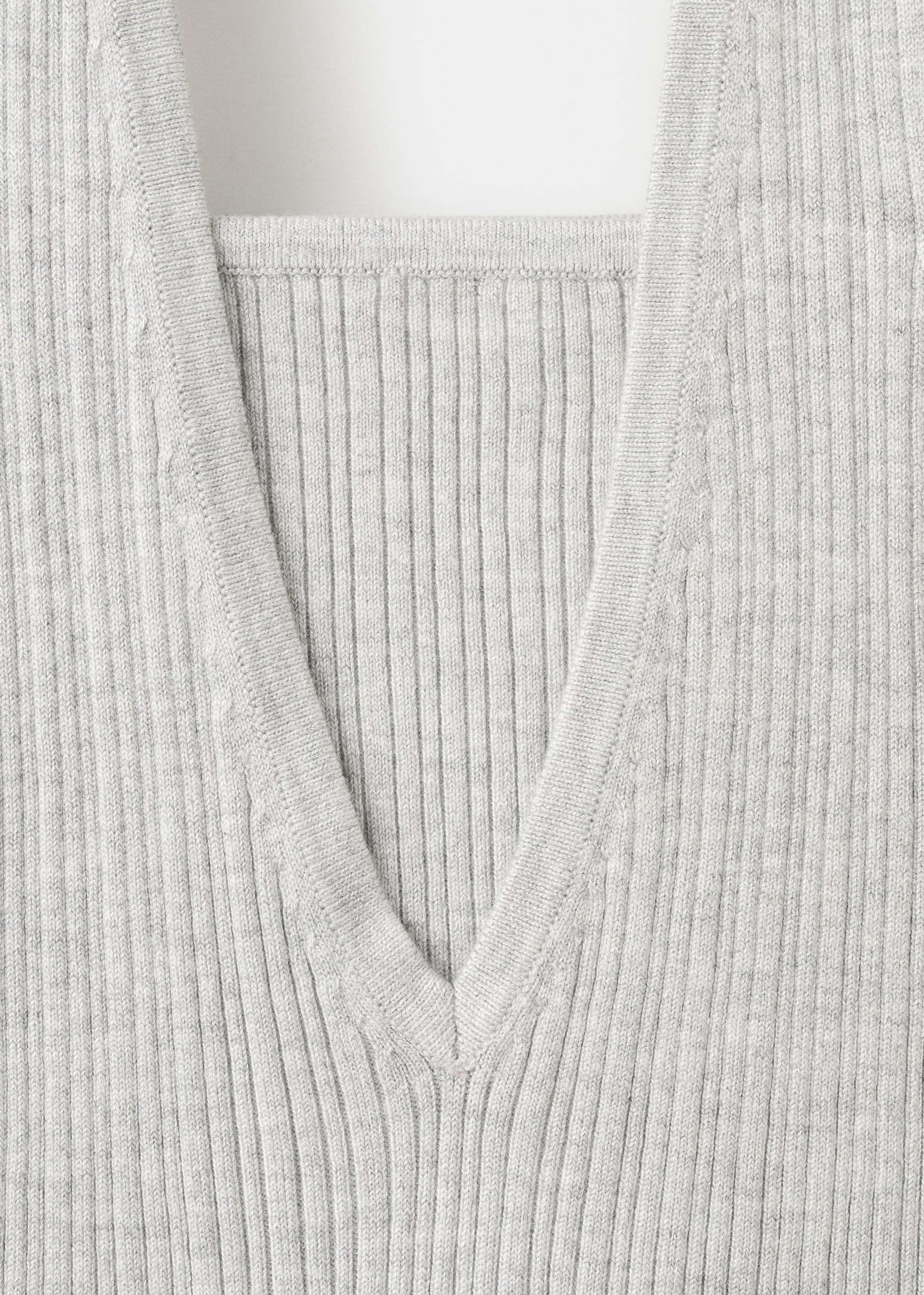 Top halter manga larga - Detalle del artículo 8, Gris claro vigoré. Ref: 27071529-00.