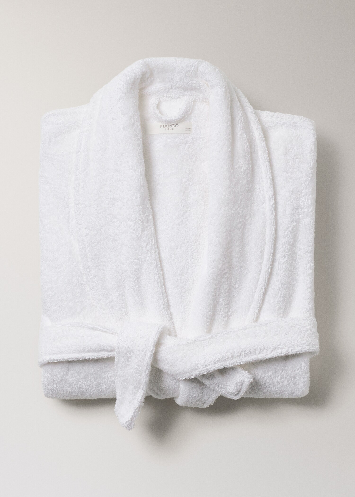 Soft cotton bathrobe - Details of the article 3