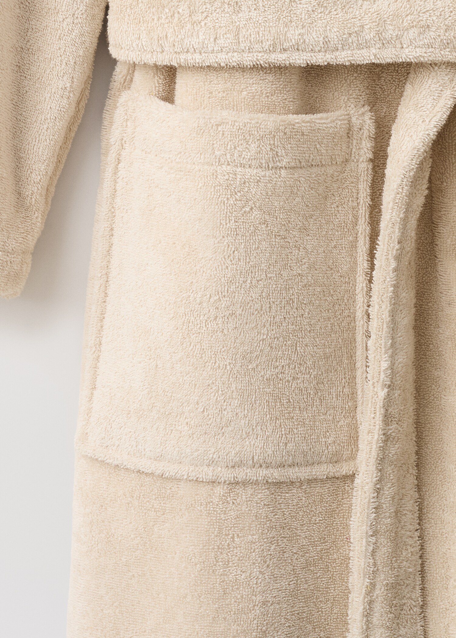 Soft cotton bathrobe - Details of the article 2