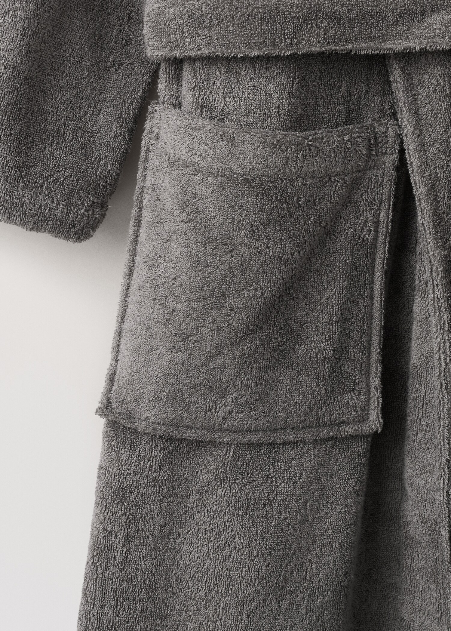 Soft cotton bathrobe - Details of the article 2