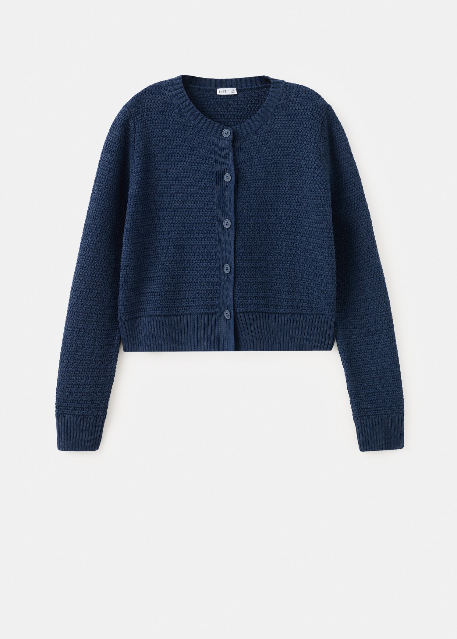 Knitted button cardigan - Article without model