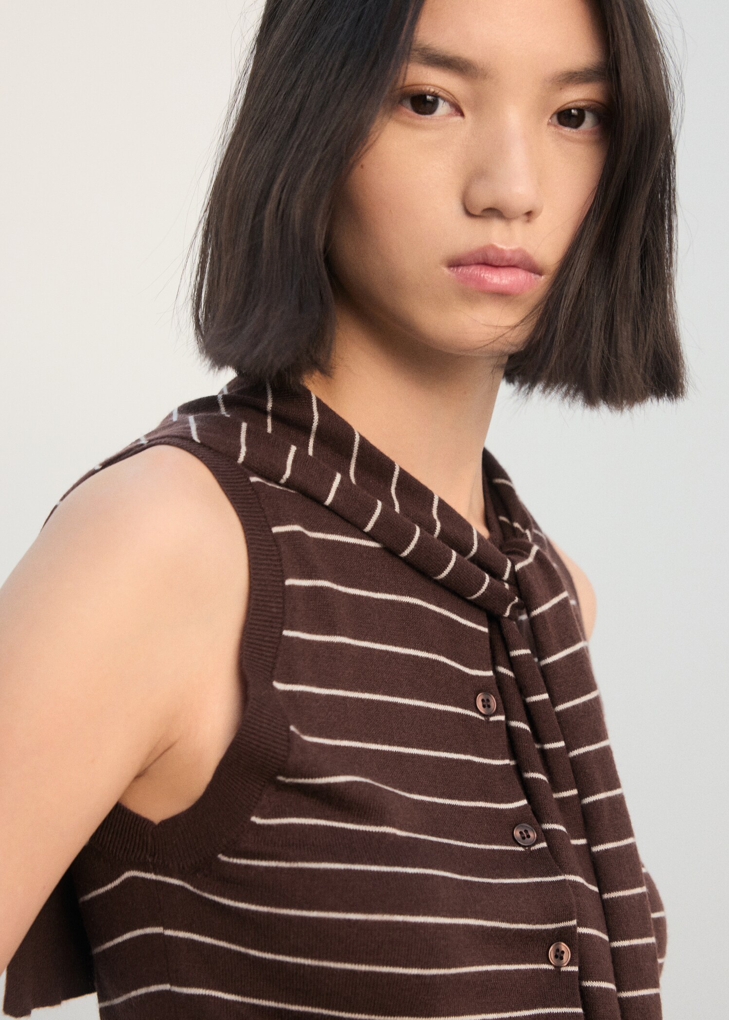 Chaleco combinado jersey - Detalle del artículo 1