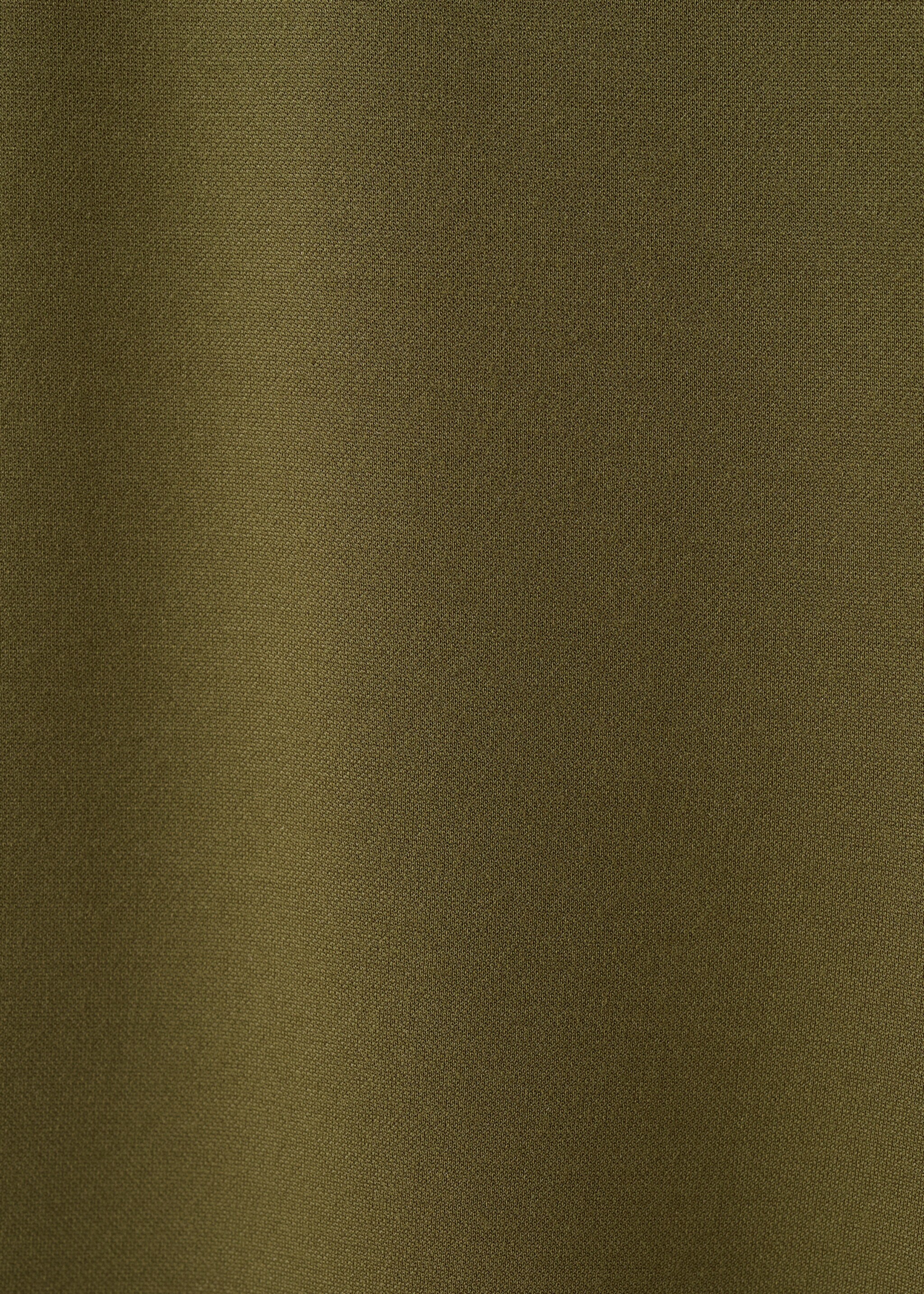 Straight-fit trousers with elastic waist - Details of the article 0, Khaki. Ref: 27072541-00.