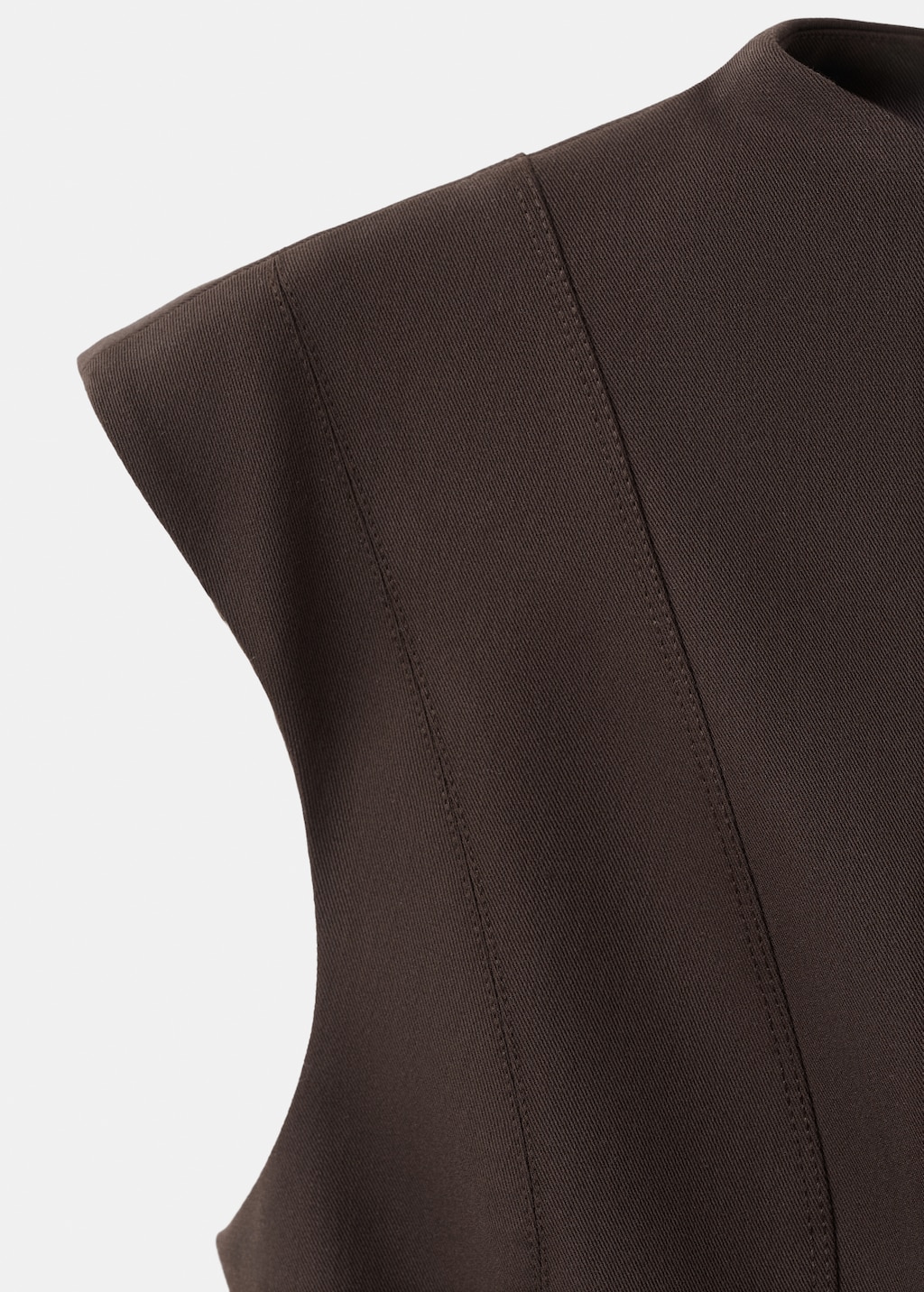 Mango Fitted top with wide straps