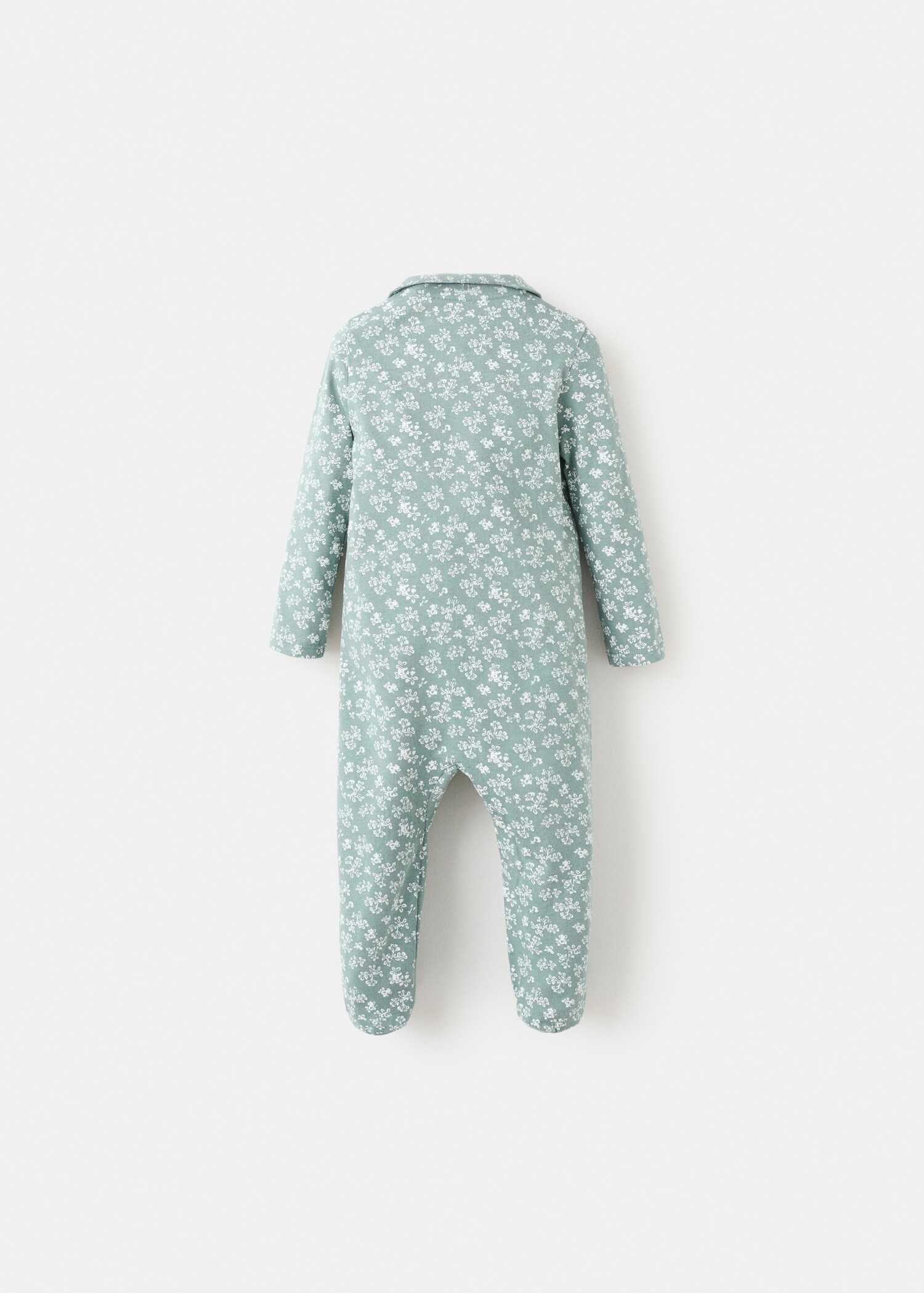 Printed long pyjamas - Reverse of the article