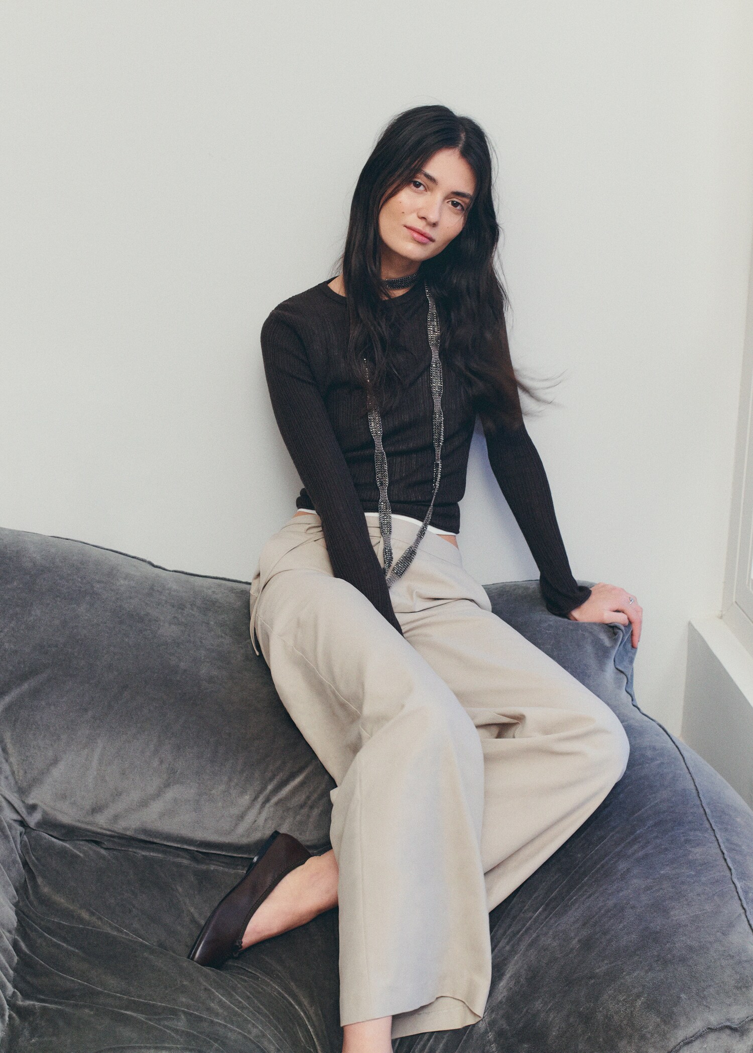 Pantalon wideleg nœud - Détail de l'article 5