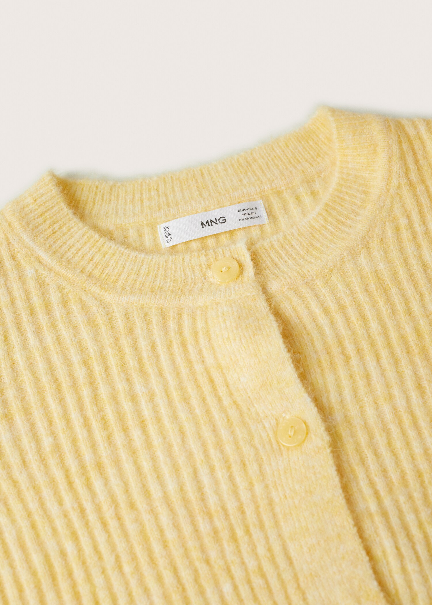 Cardigan maille côtelée - Détail de l'article 8