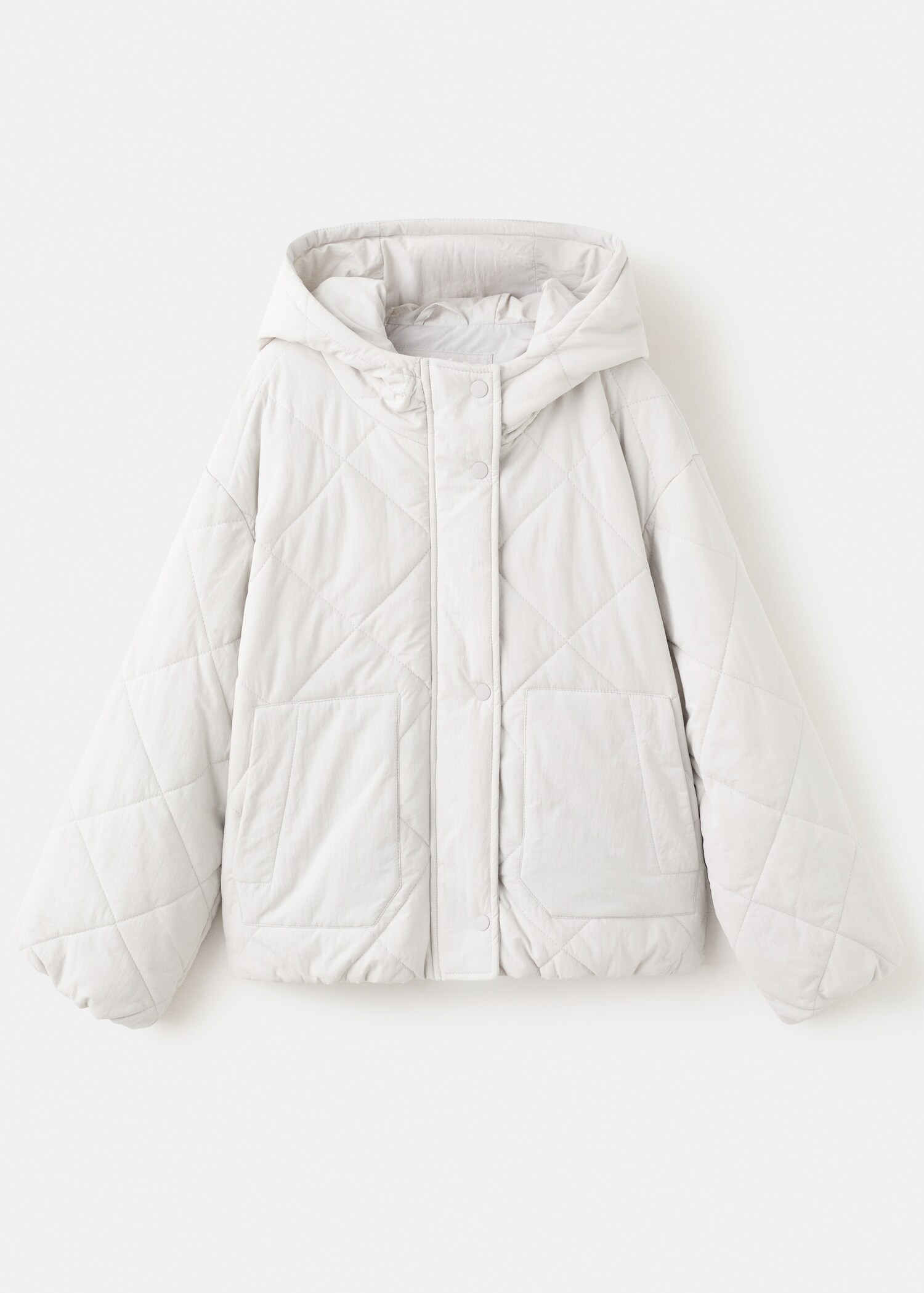 Hood puffer coat - Article without model