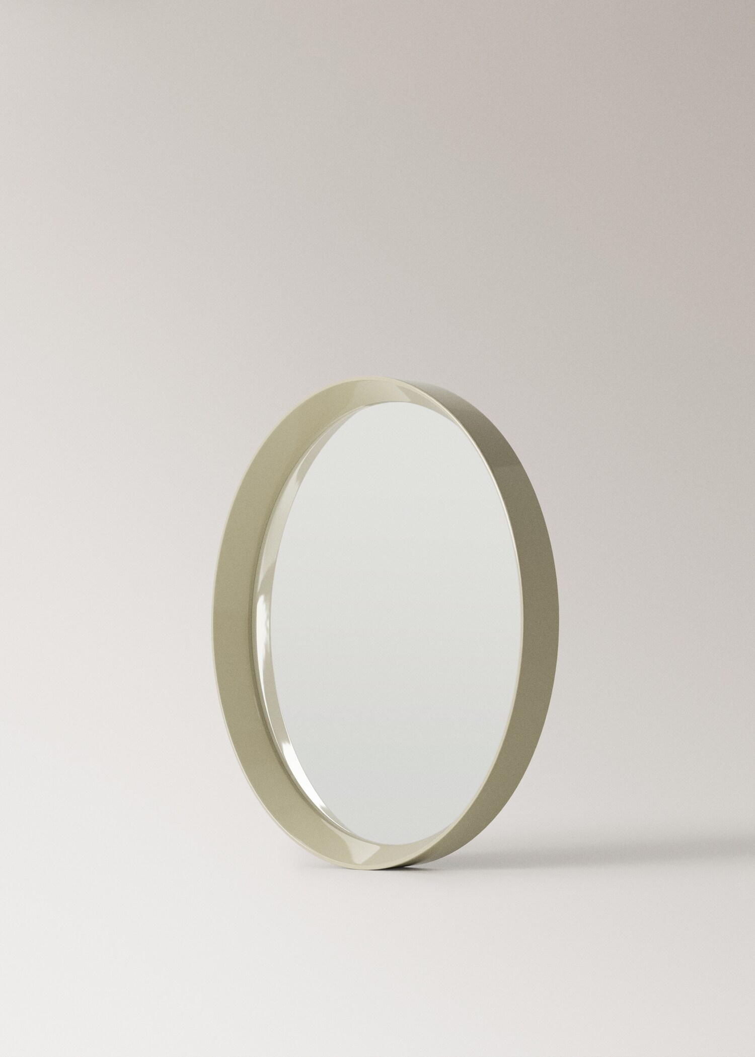 Round wood mirror - Details of the article 1