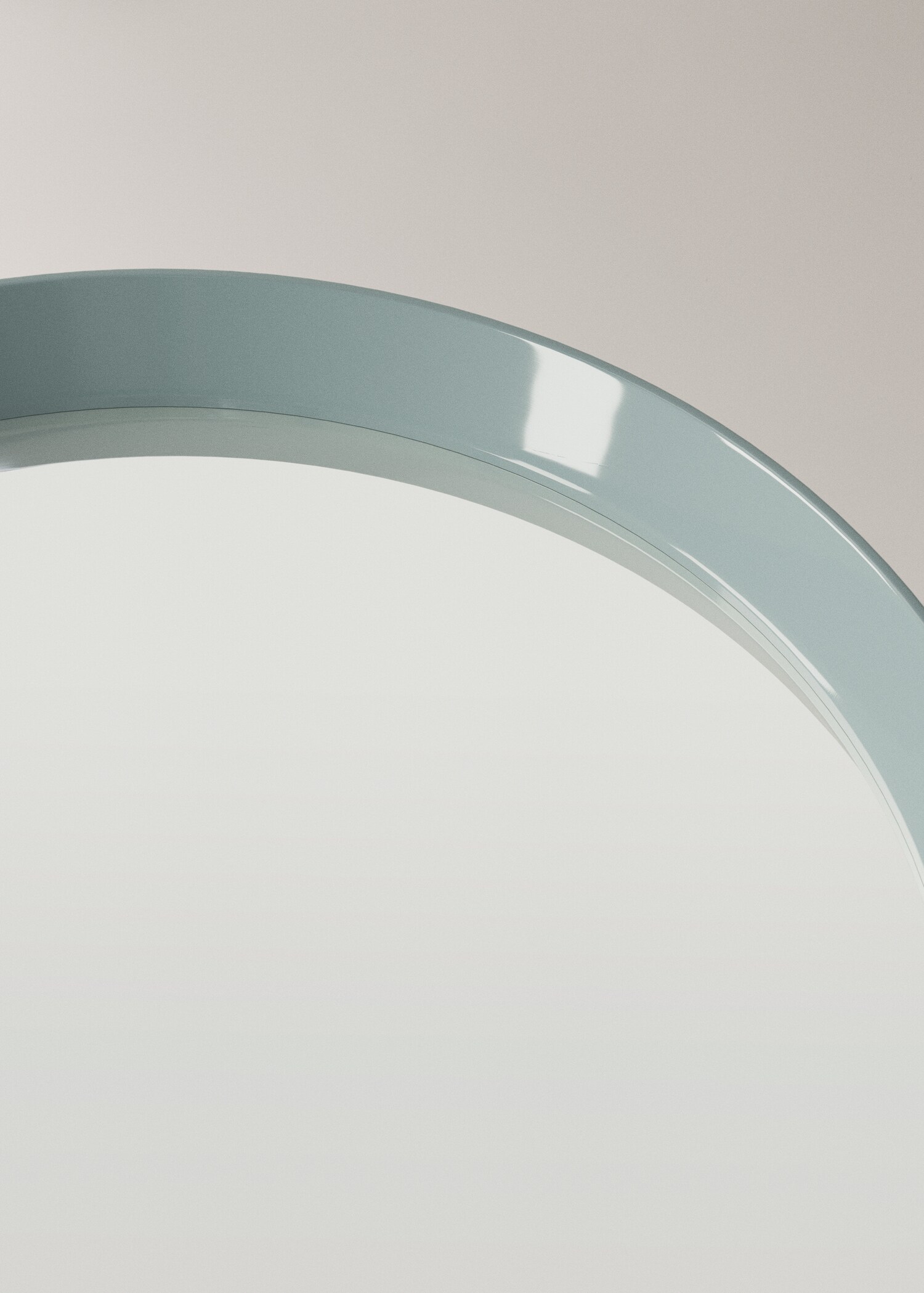 Round wood mirror - Details of the article 2