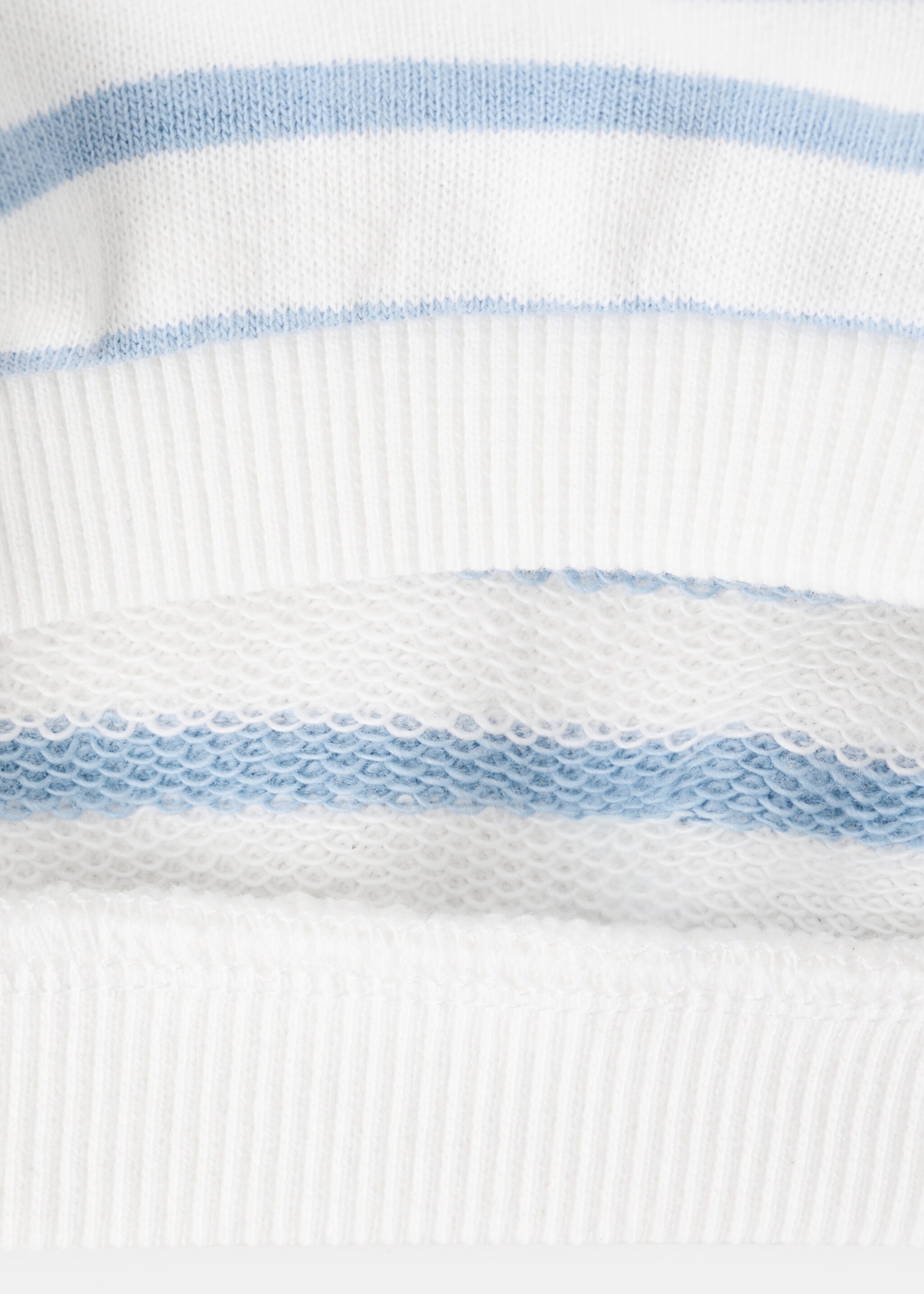 Sweatshirt horses - Details of the article 0, Sky Blue. Ref: 27072899-00.