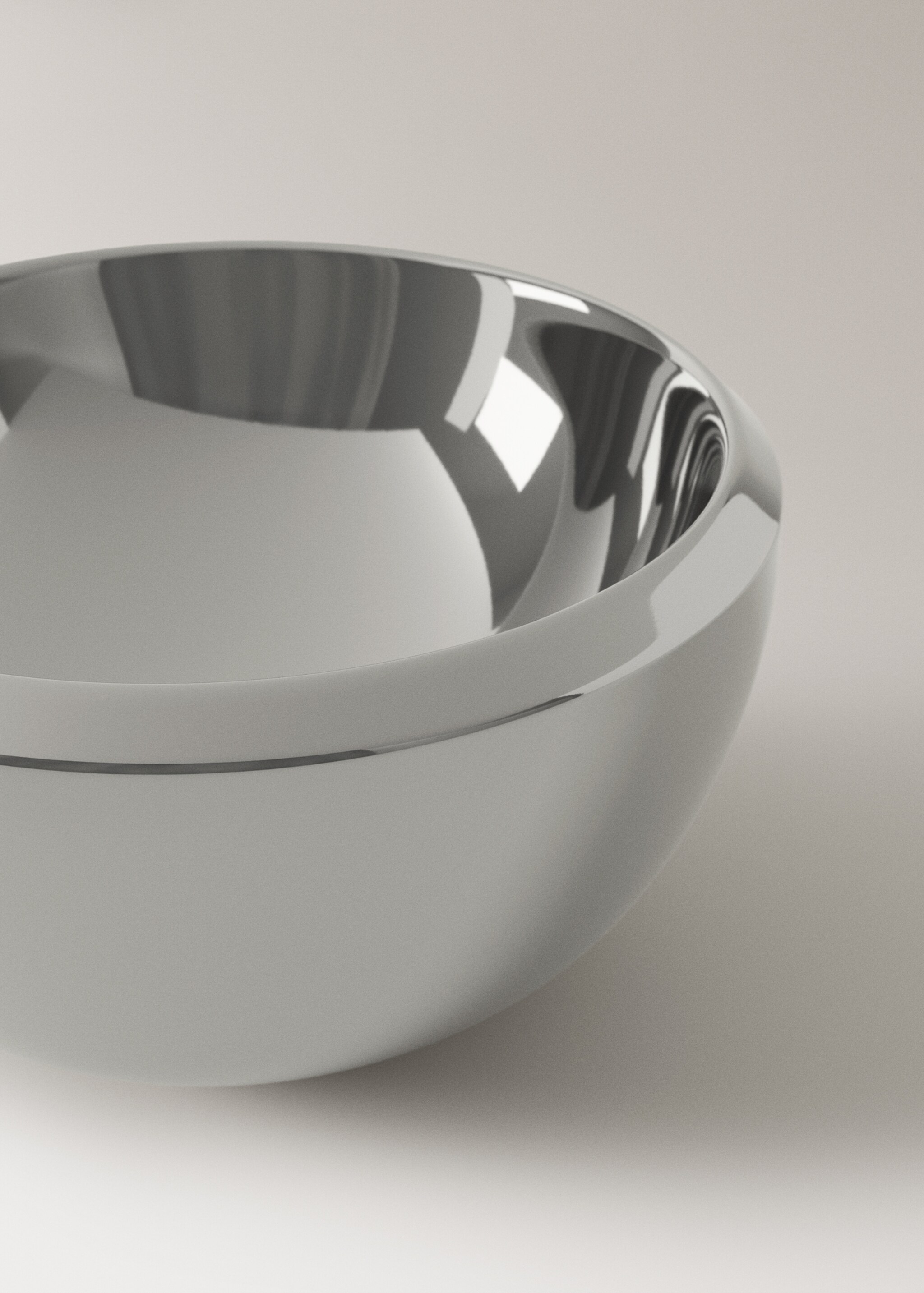Μπολ ανοξείδωτο ατσάλι μεγάλο - Λεπτομέρεια του προϊόντος 2, Ασημί. Ref: 27072911-00.