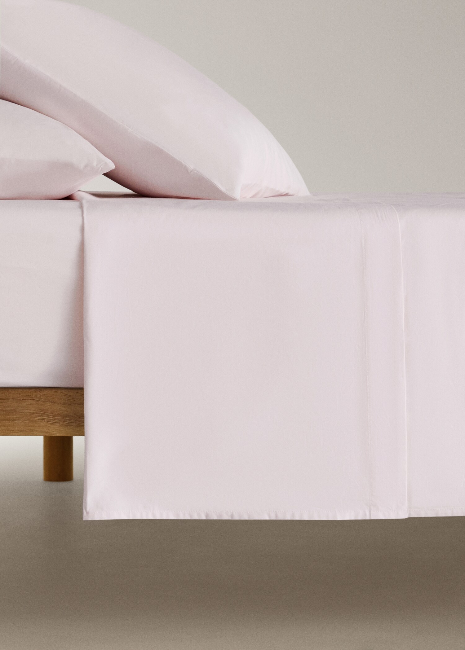 Sábana encimera algodón percal 200 hilos cama 90 cm - Artículo sin modelo