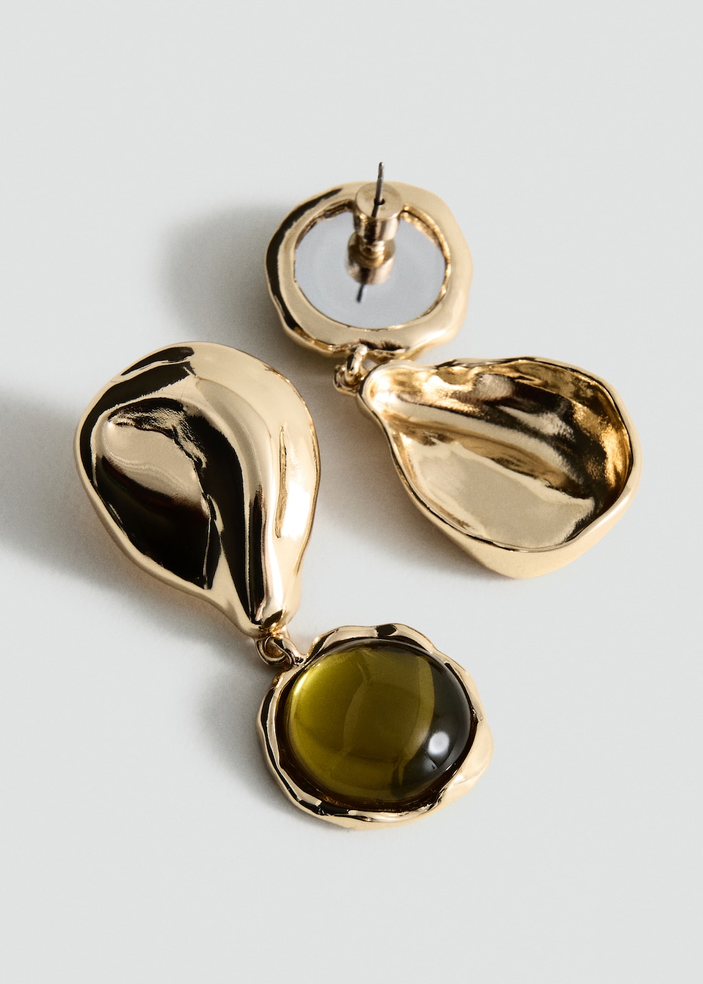 Mixed resin earrings - image 3