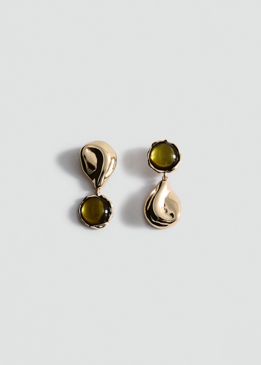 Mixed resin earrings - image 2