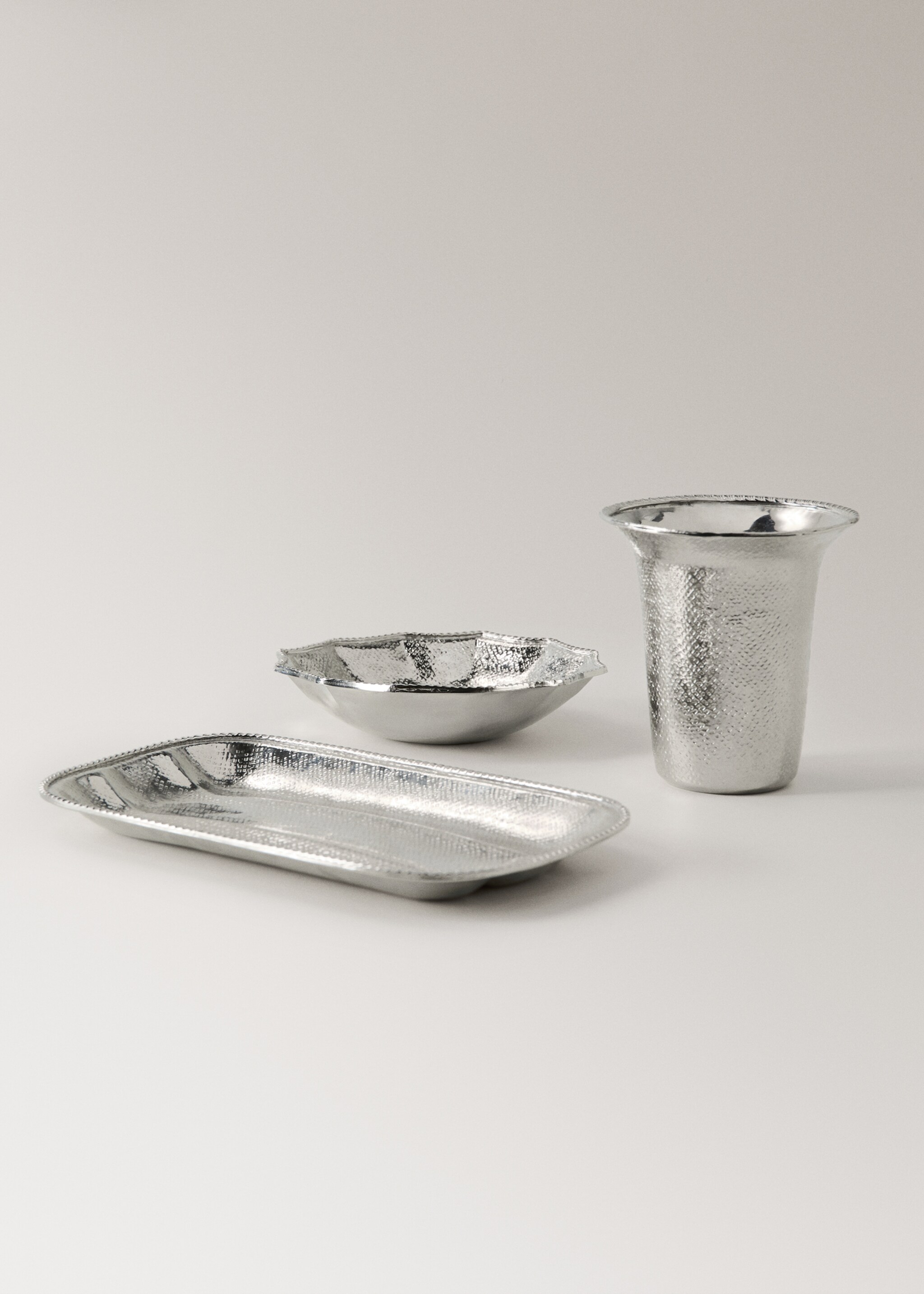 Brass bath tray - Details of the article 3, Silver. Ref: 27073271-00.