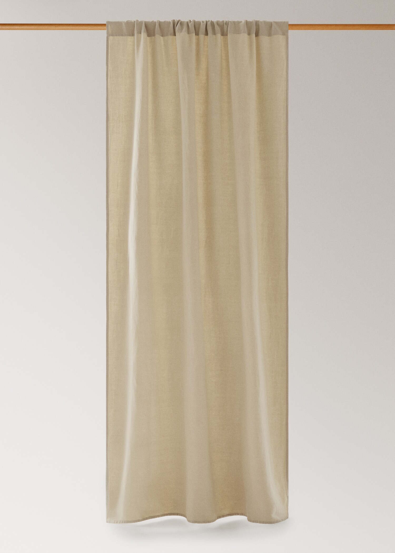 High opacity linen cotton curtain - Article without model
