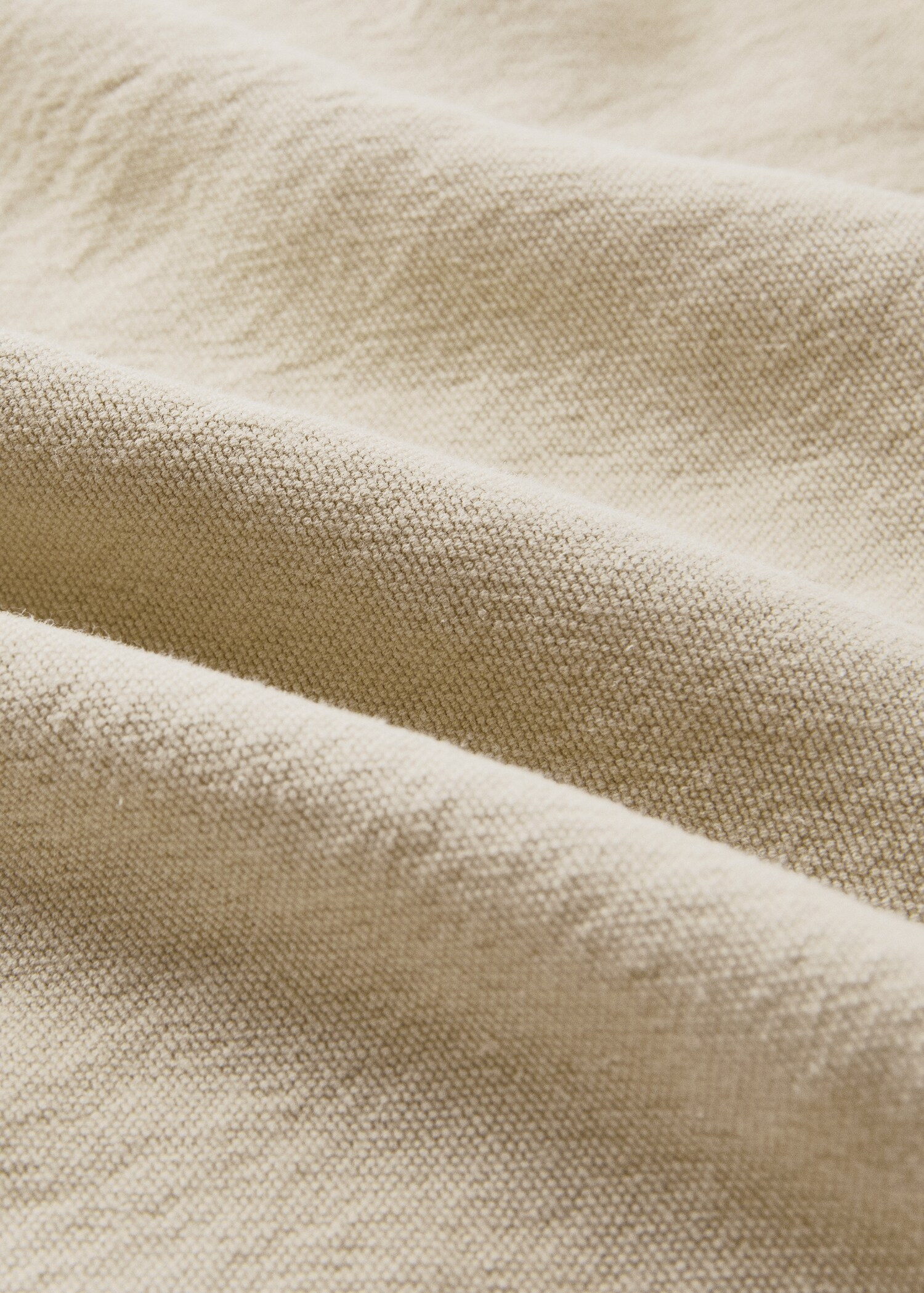 High opacity linen cotton curtain - Details of the article 1