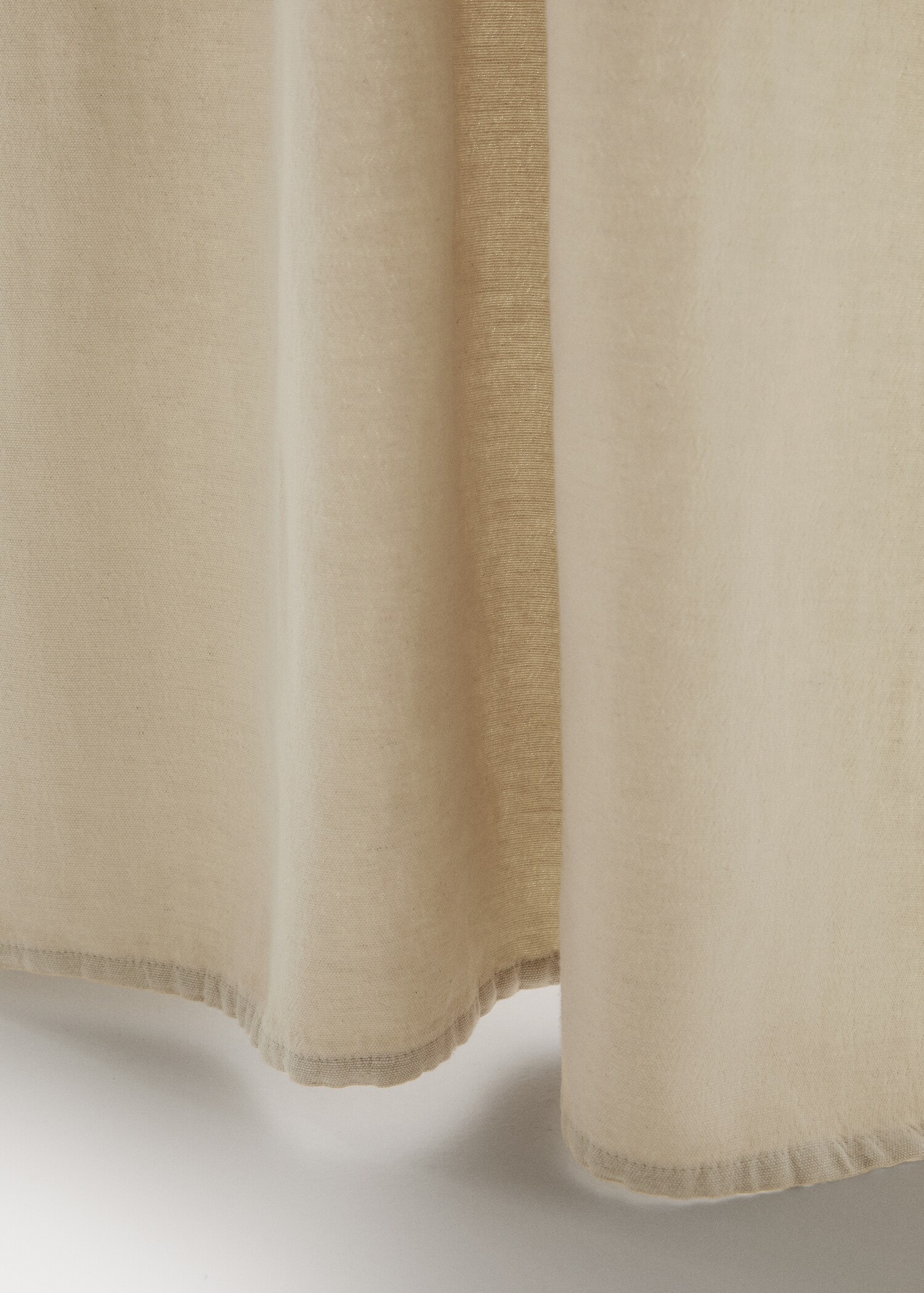 High opacity linen cotton curtain - Details of the article 3