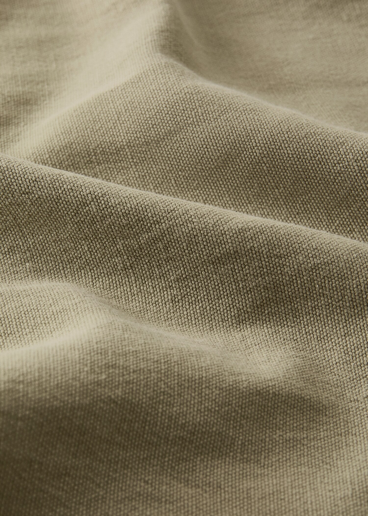High opacity linen cotton curtain - Details of the article 1