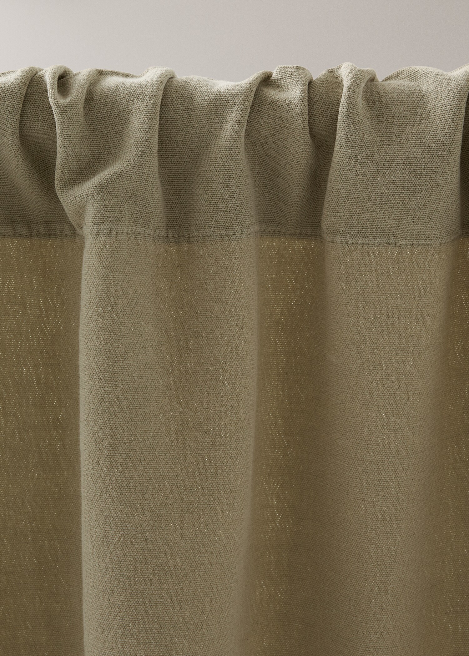 High opacity linen cotton curtain - Details of the article 2