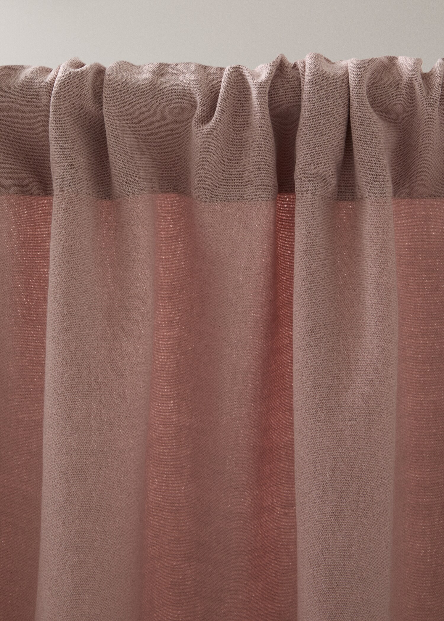 High opacity linen cotton curtain - Details of the article 2