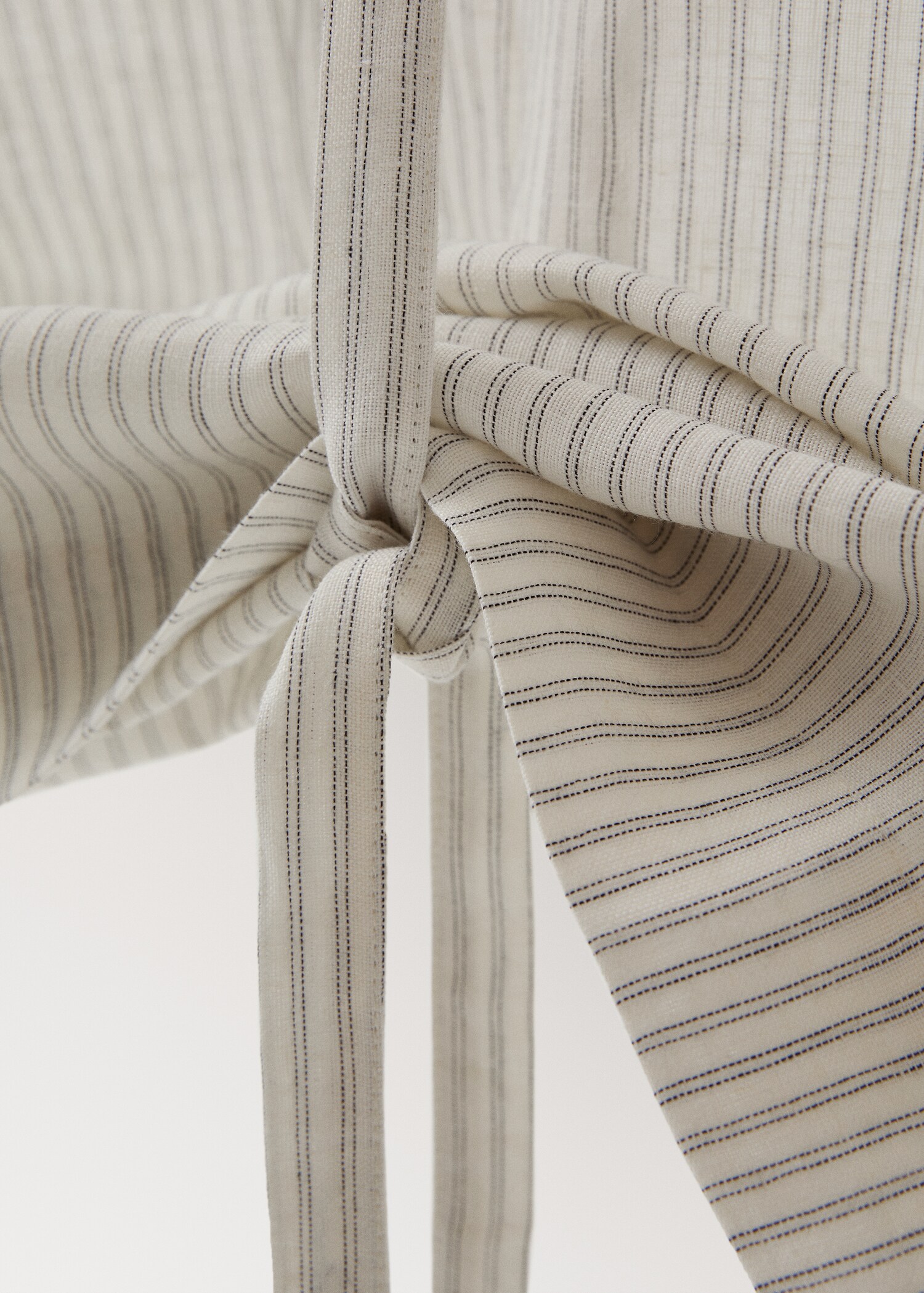 Estor enrollable lino raya tejida - Detall de l'article 1