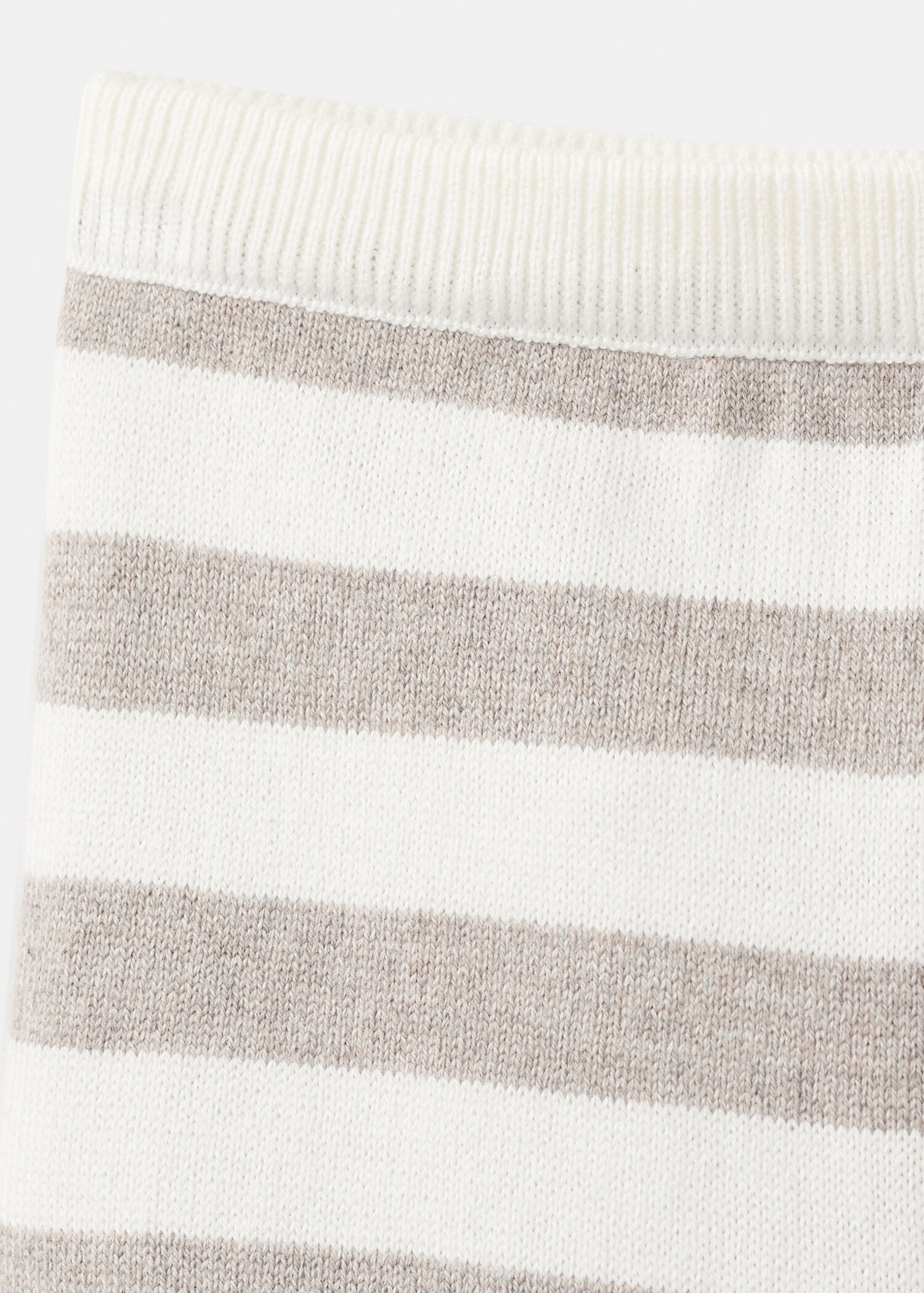 Striped knit trousers - Details of the article 0