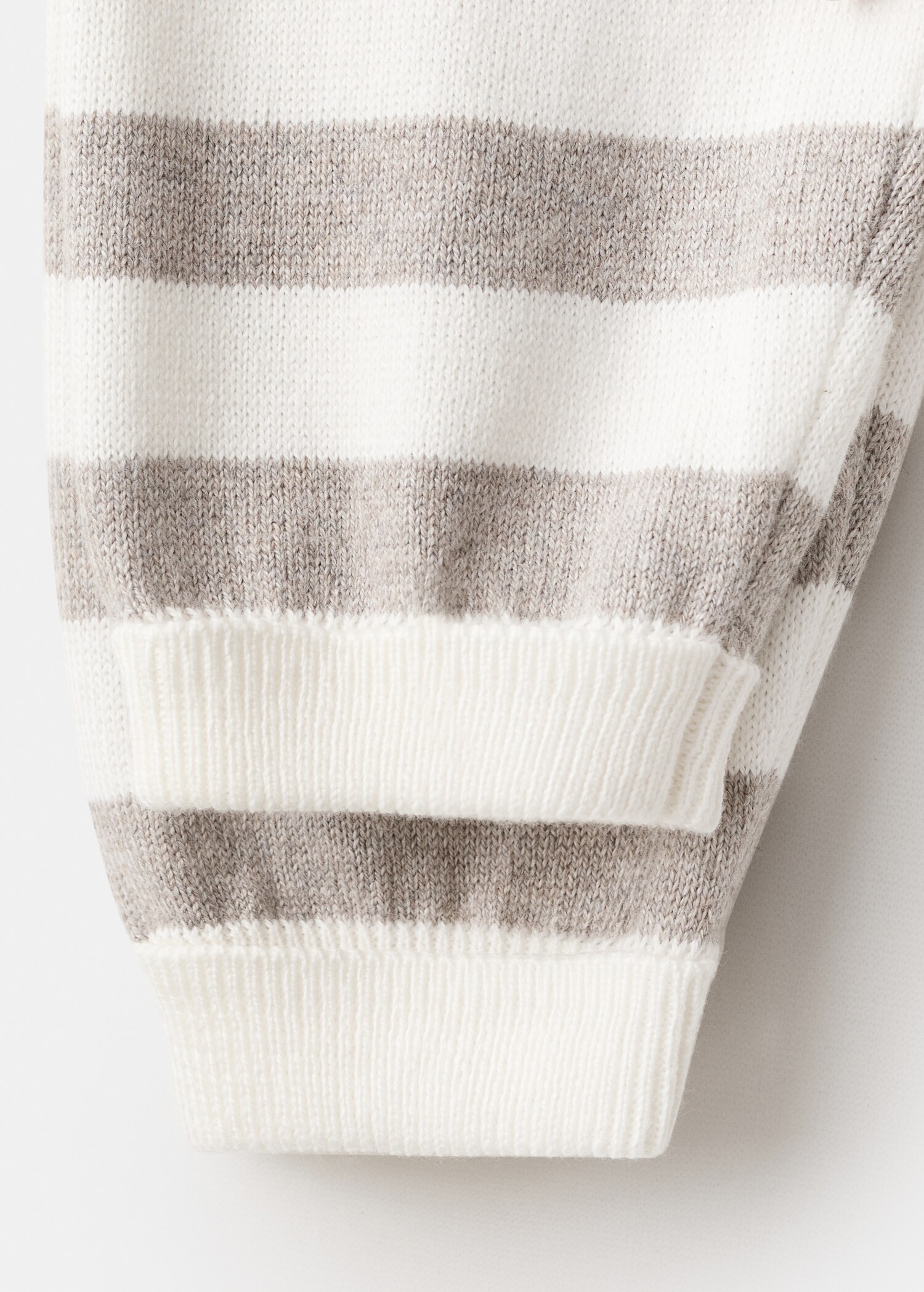 Striped knit trousers - Details of the article 8