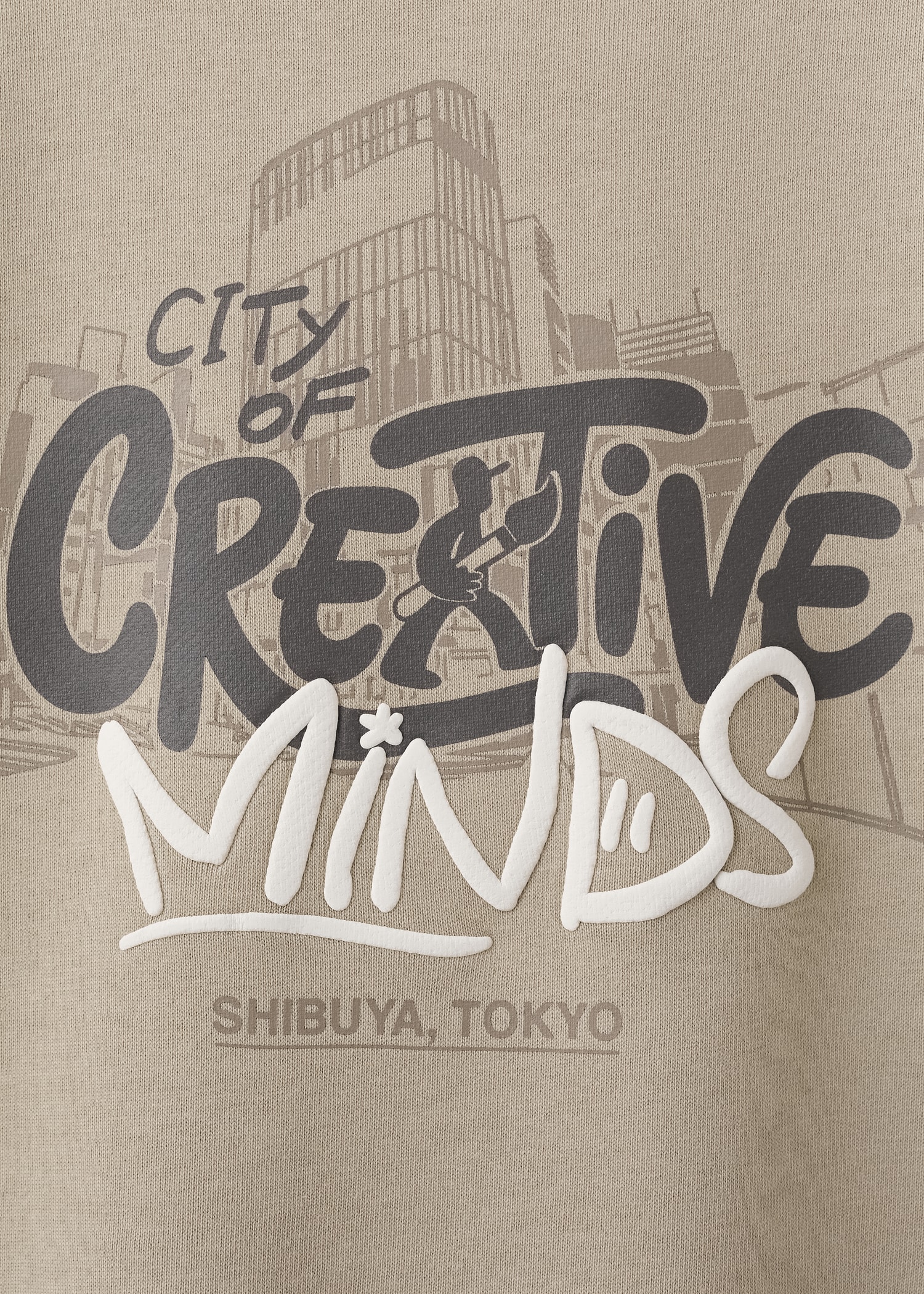 Printed cotton sweatshirt - Details of the article 0