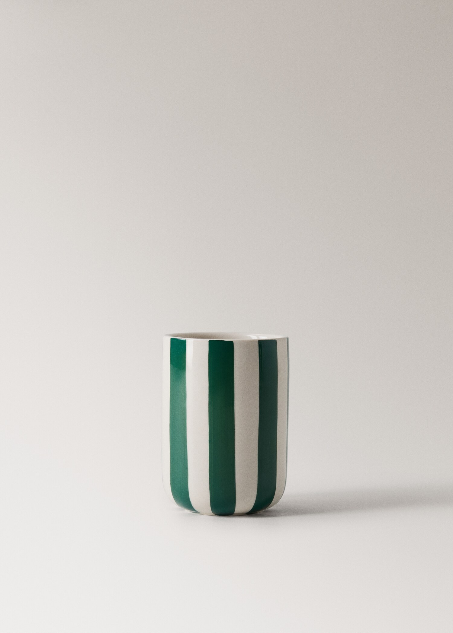 Got raspall dents ceràmica ratlles pintades - Article sense model