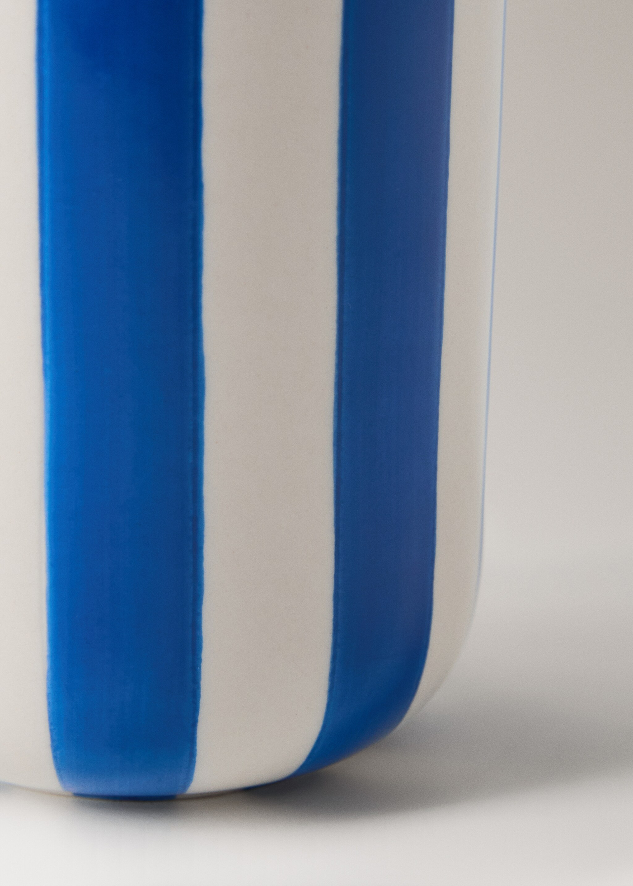 Got raspall dents ceràmica ratlles pintades - Detall de l'article 2, Blau. Ref: 27073281-00.