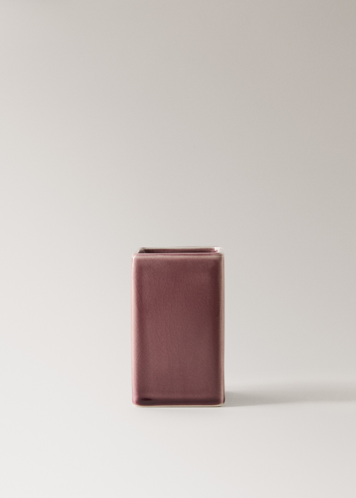 Crackled ceramic toothbrush tumbler - Article without model
