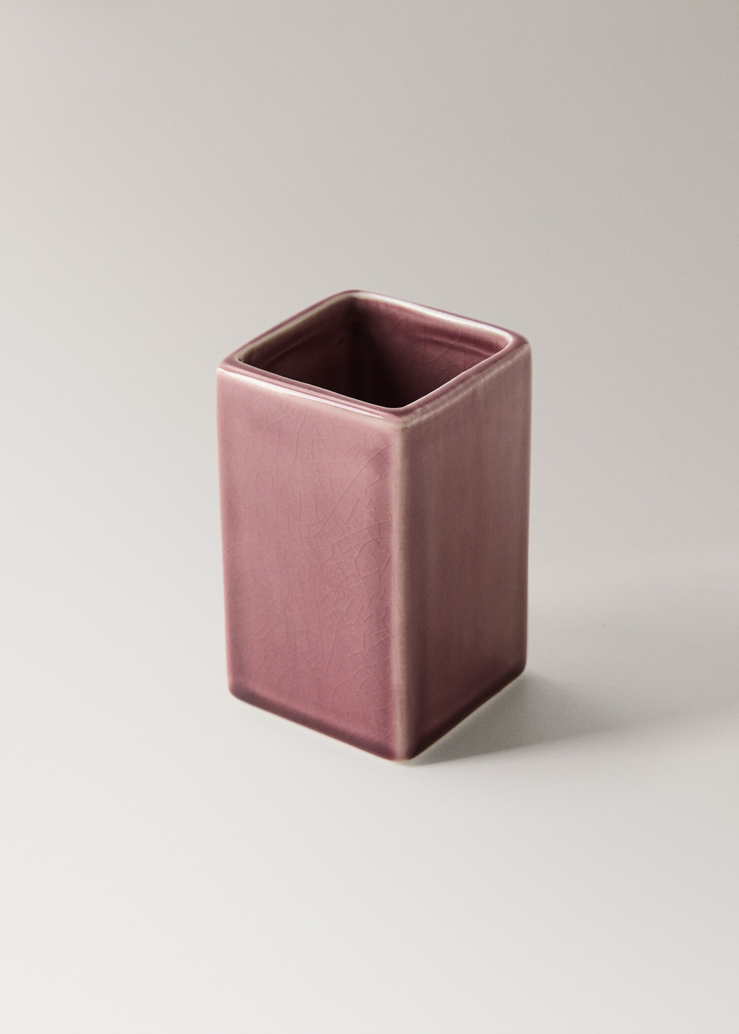 Crackled ceramic toothbrush tumbler - Details of the article 1