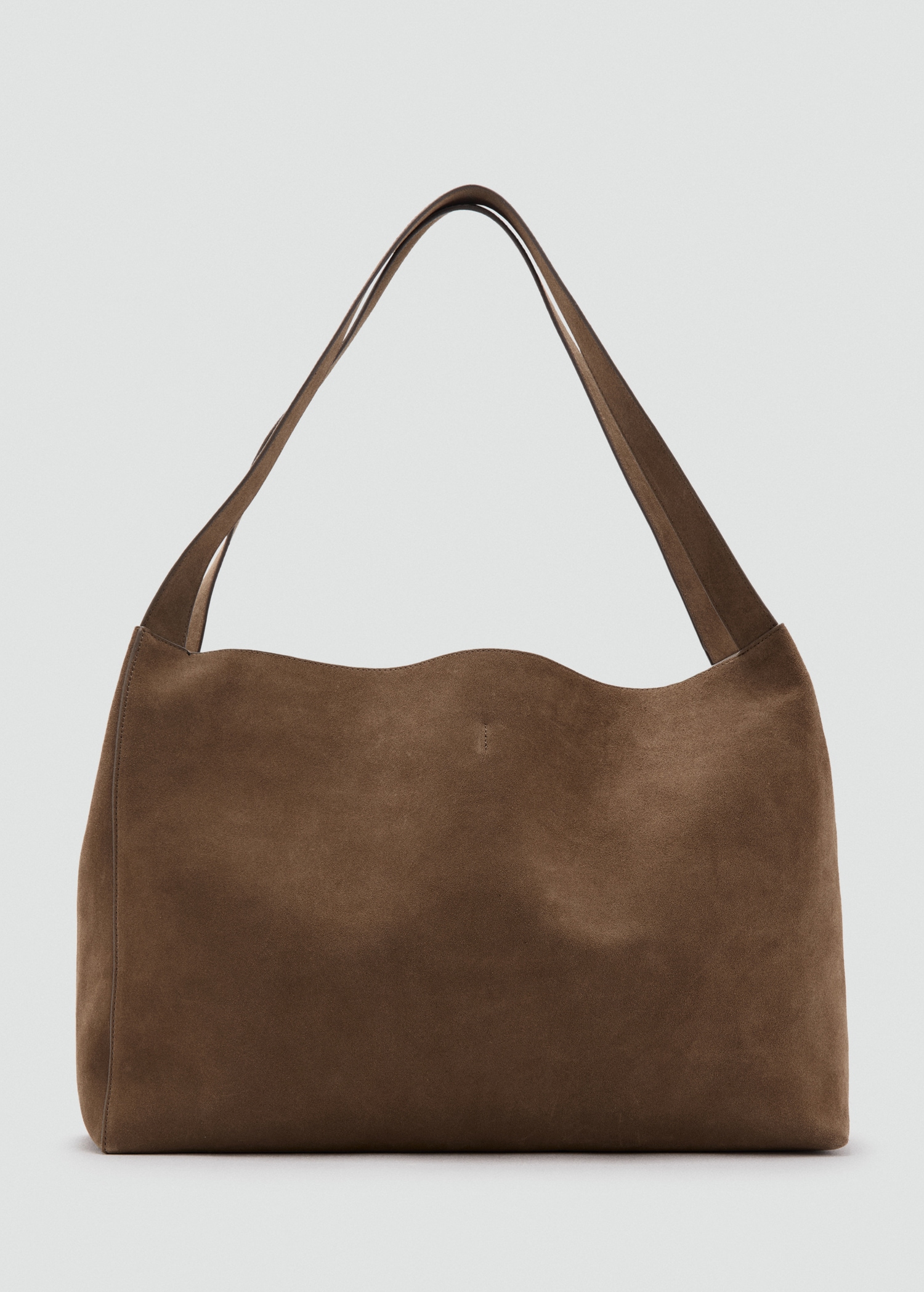 Bolso shopper piel serraje - Artículo sin modelo