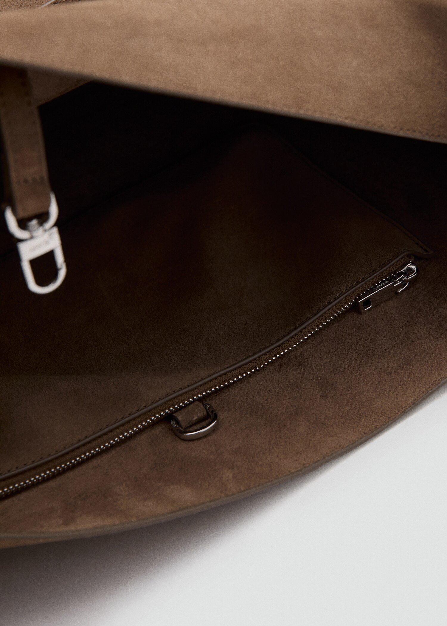 Bolso shopper piel serraje - Detalle del artículo 2