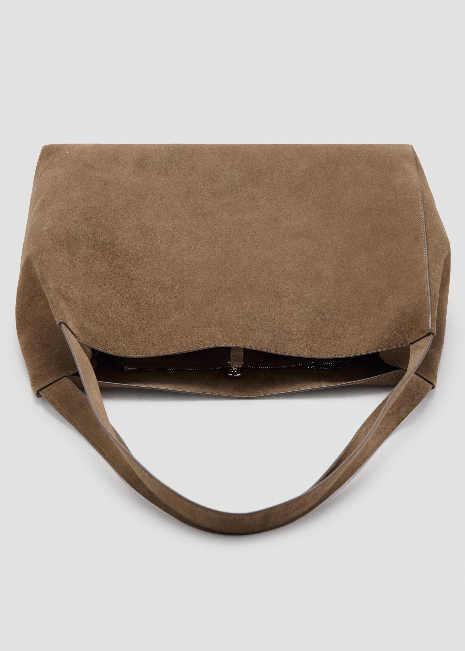 Bolso shopper piel serraje - Detalle del artículo 3