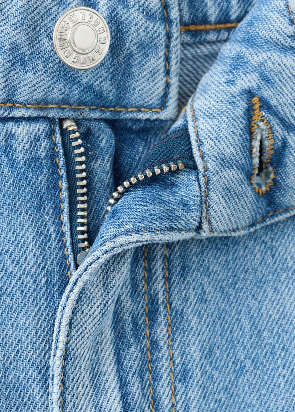 Mango Danila high-waisted wide leg jeans