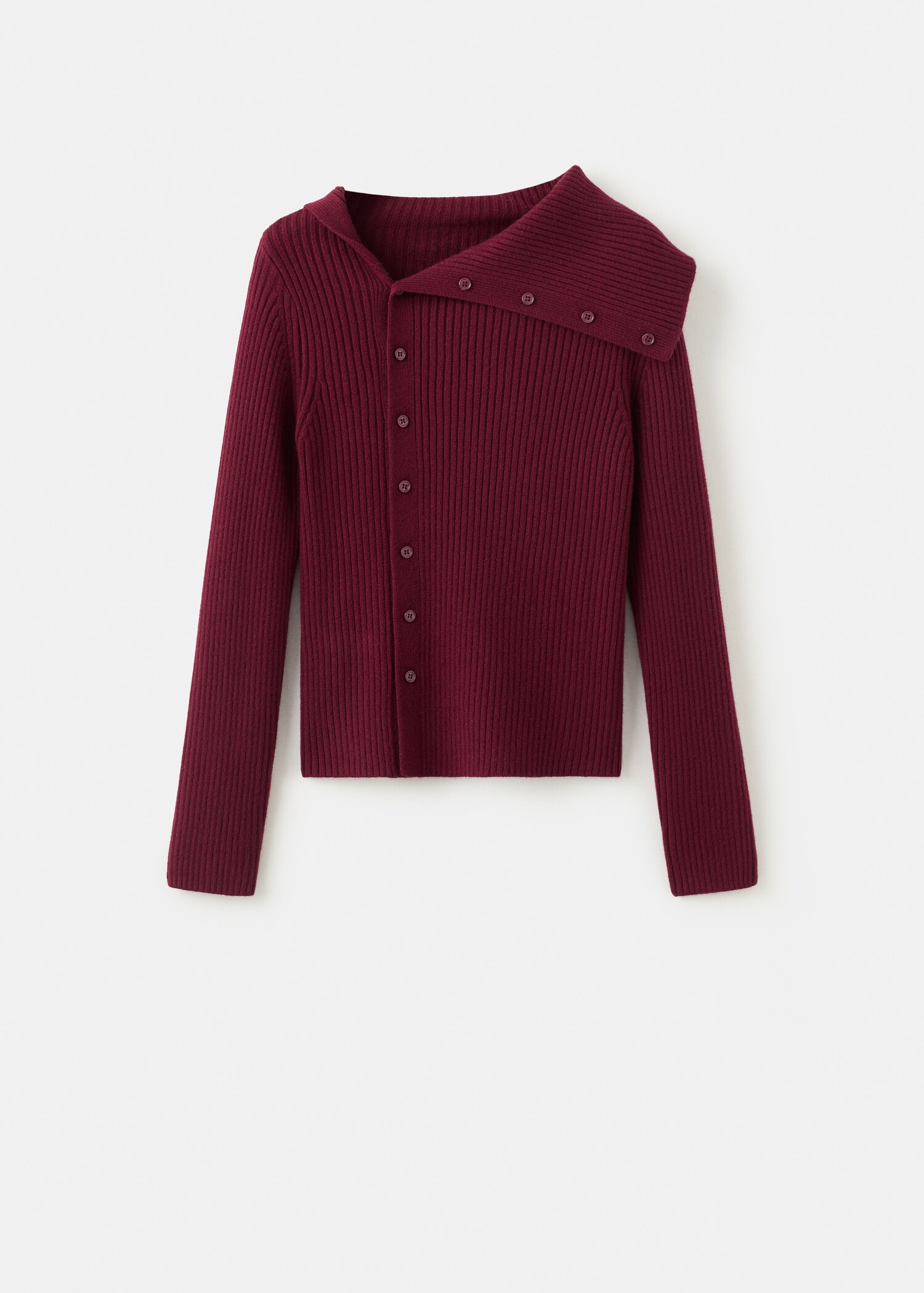 Cardigan with shawl collar - Article without model