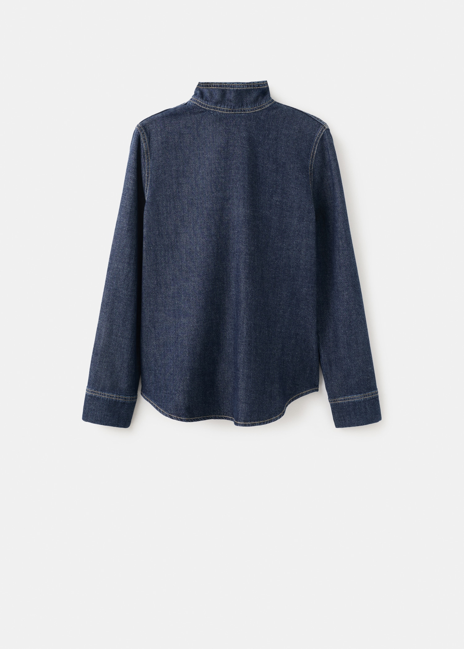 Camisa denim cierre lazo - Artículo sin modelo