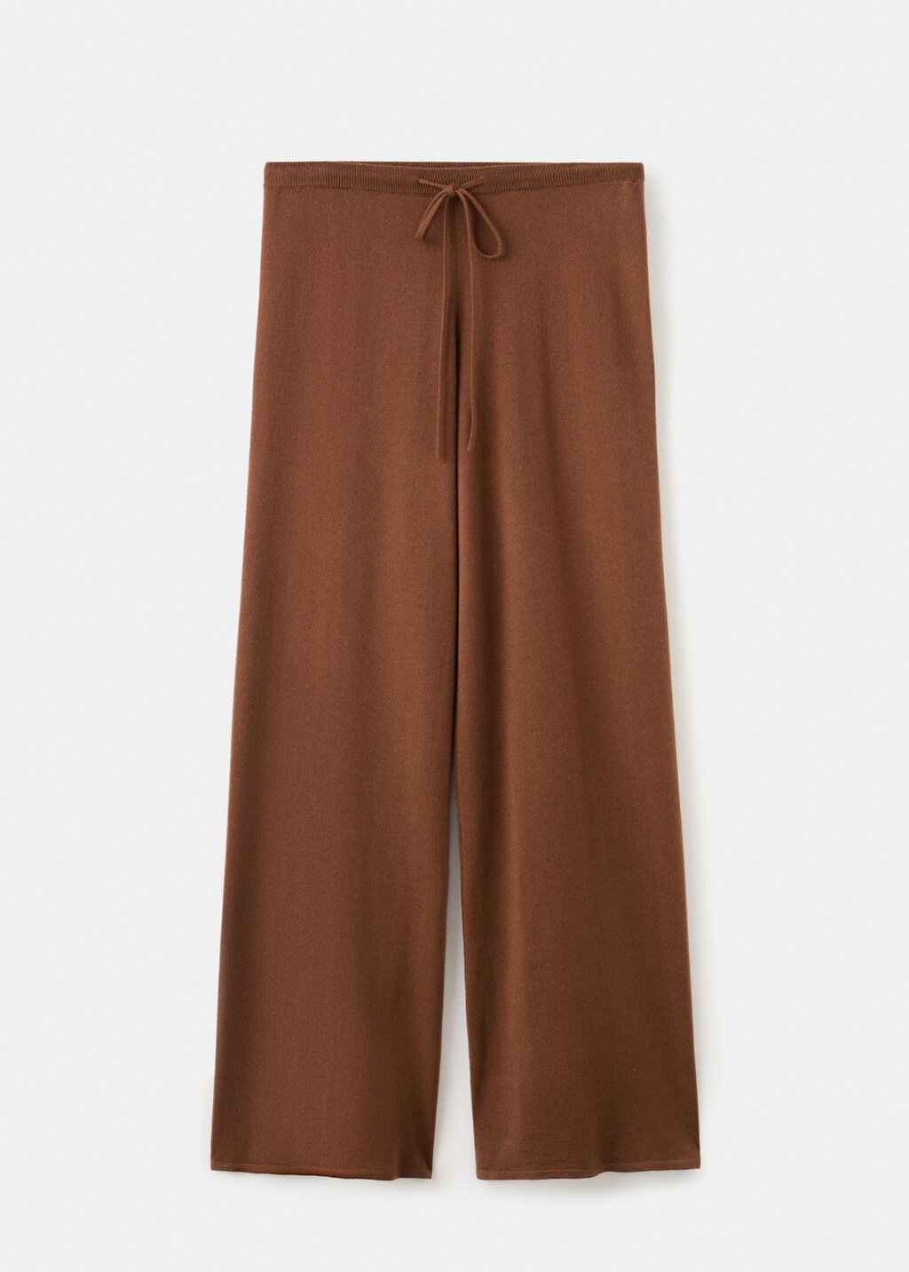 Straight-fit pants with elastic waist - image 4